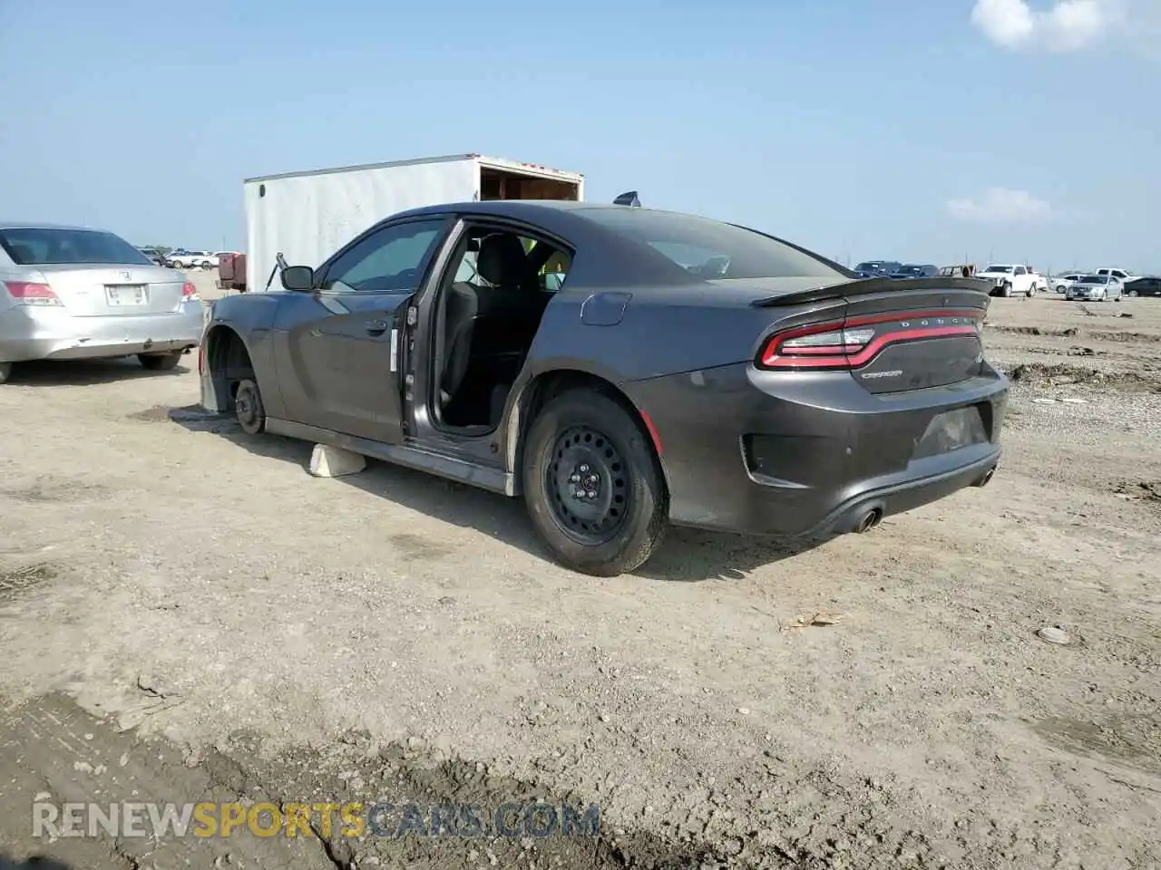 2 Photograph of a damaged car 2C3CDXHG0KH584866 DODGE CHARGER 2019