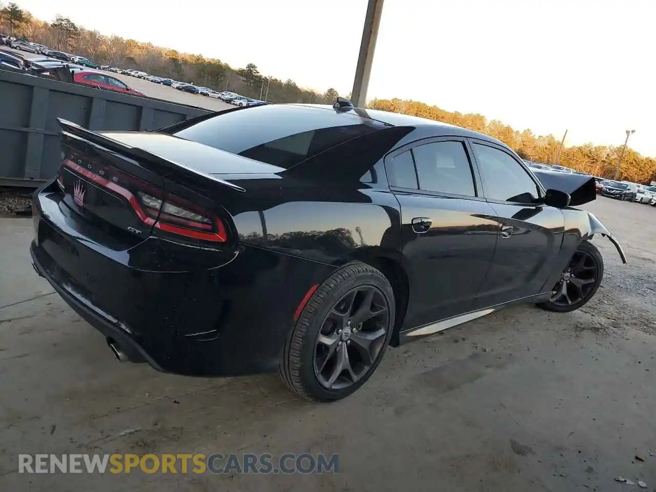 3 Photograph of a damaged car 2C3CDXHG2KH597084 DODGE CHARGER 2019
