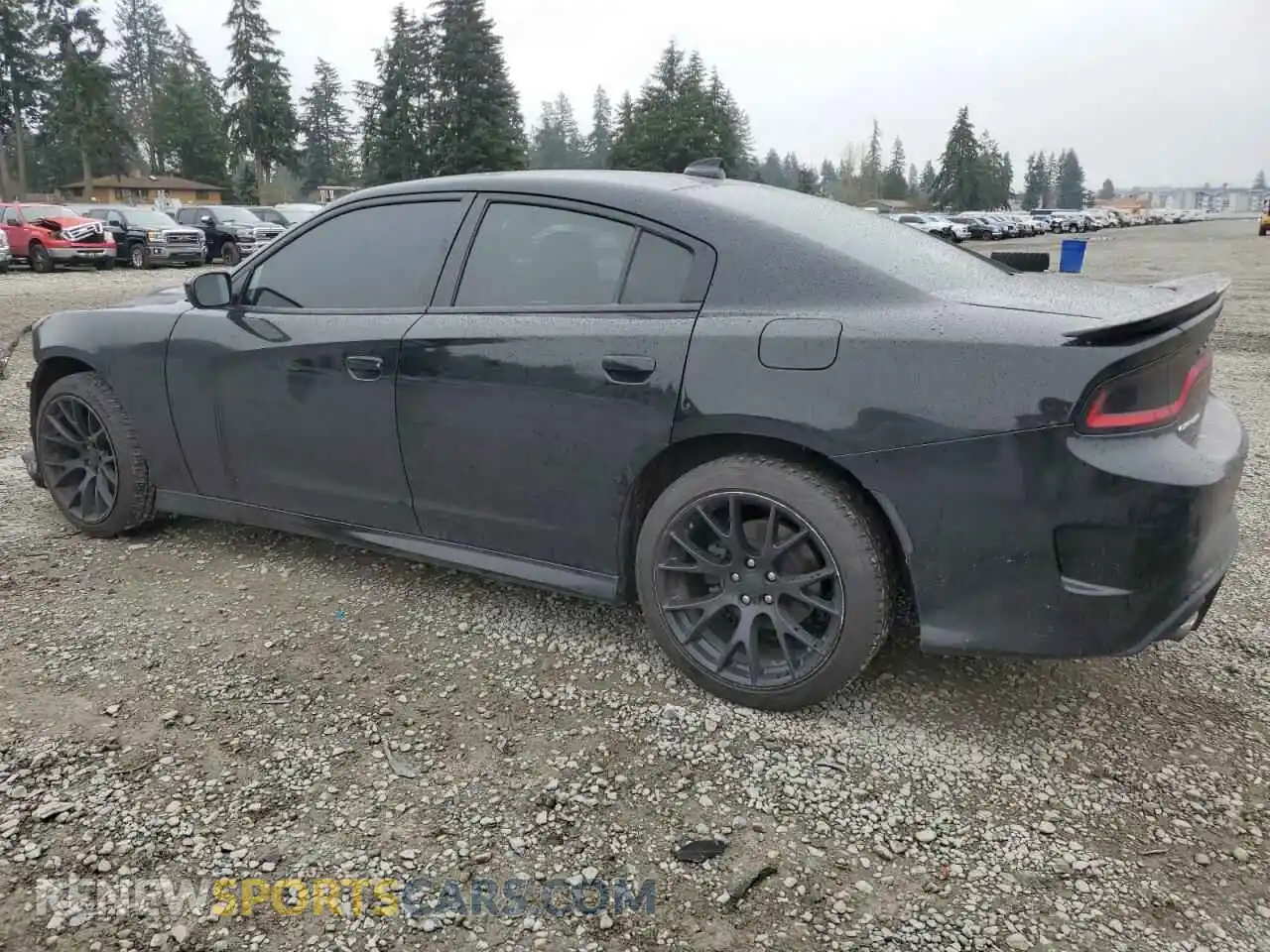 2 Photograph of a damaged car 2C3CDXHG2KH608648 DODGE CHARGER 2019