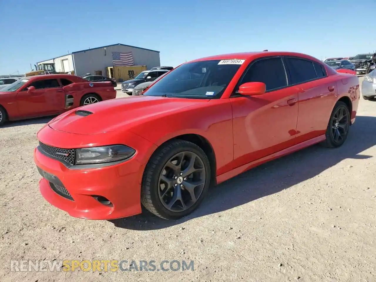 1 Фотография поврежденного автомобиля 2C3CDXHG2KH608892 DODGE CHARGER 2019