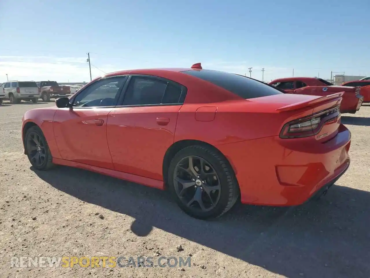 2 Фотография поврежденного автомобиля 2C3CDXHG2KH608892 DODGE CHARGER 2019