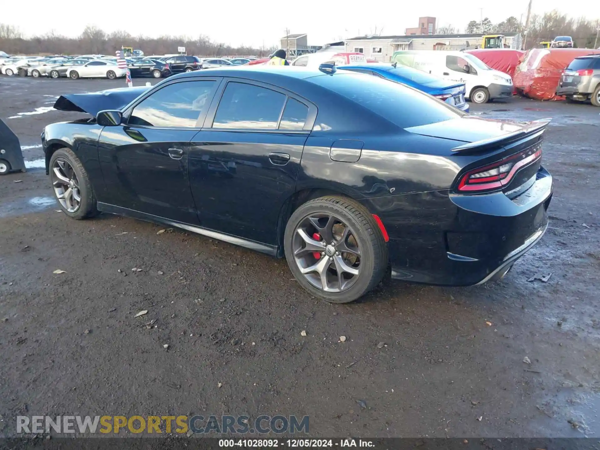 3 Photograph of a damaged car 2C3CDXHG3KH693113 DODGE CHARGER 2019