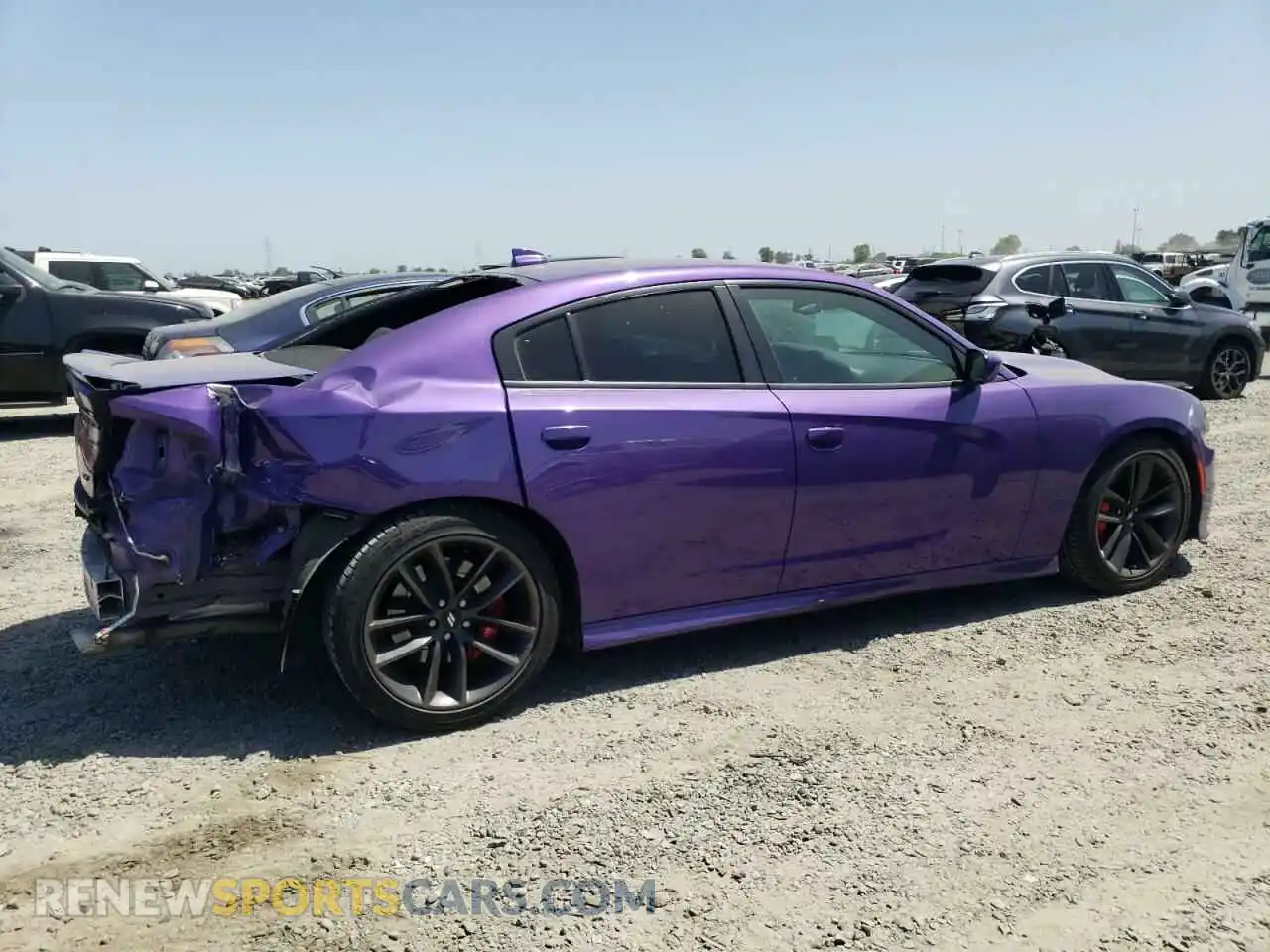 3 Photograph of a damaged car 2C3CDXHG4KH545200 DODGE CHARGER 2019