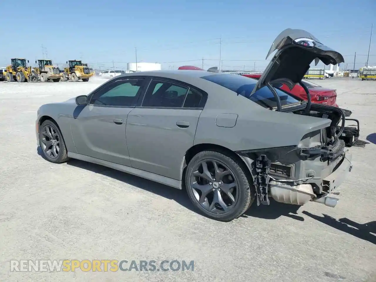 2 Photograph of a damaged car 2C3CDXHG4KH567231 DODGE CHARGER 2019