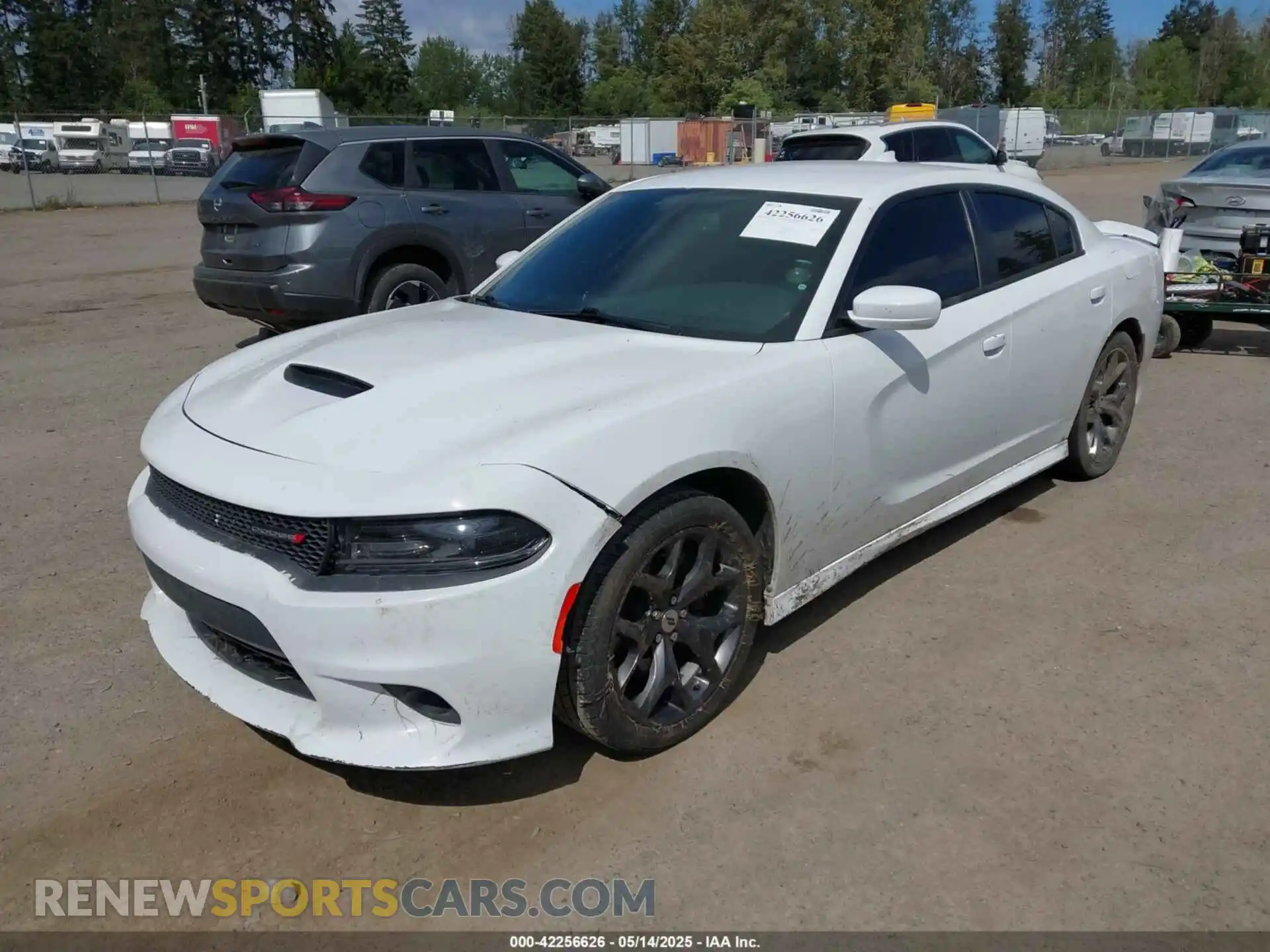 2 Photograph of a damaged car 2C3CDXHG5KH671128 DODGE CHARGER 2019