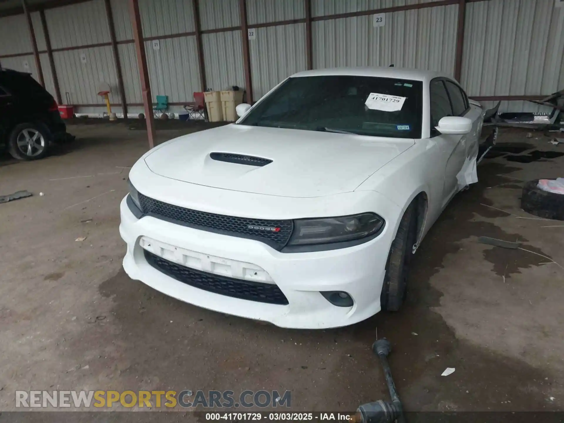 2 Photograph of a damaged car 2C3CDXHG6KH512506 DODGE CHARGER 2019