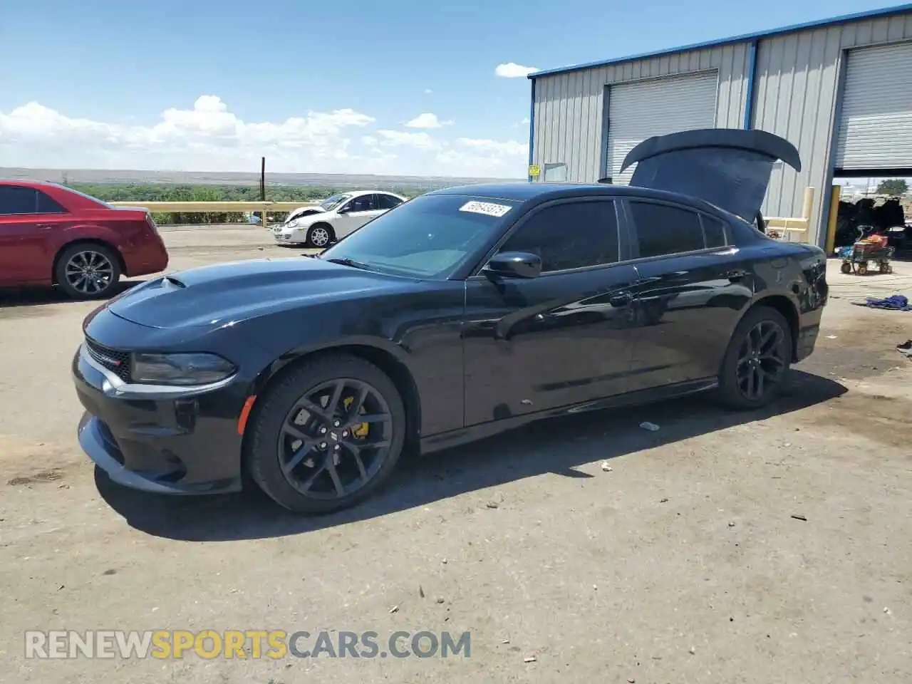 1 Photograph of a damaged car 2C3CDXHG6KH545232 DODGE CHARGER 2019