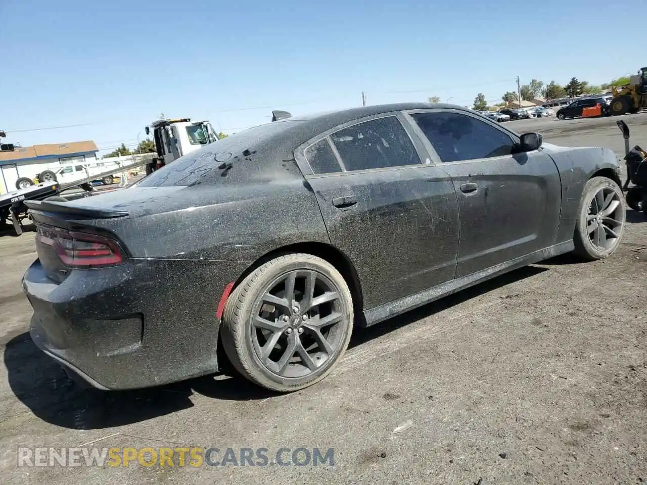 3 Photograph of a damaged car 2C3CDXHG6KH547434 DODGE CHARGER 2019