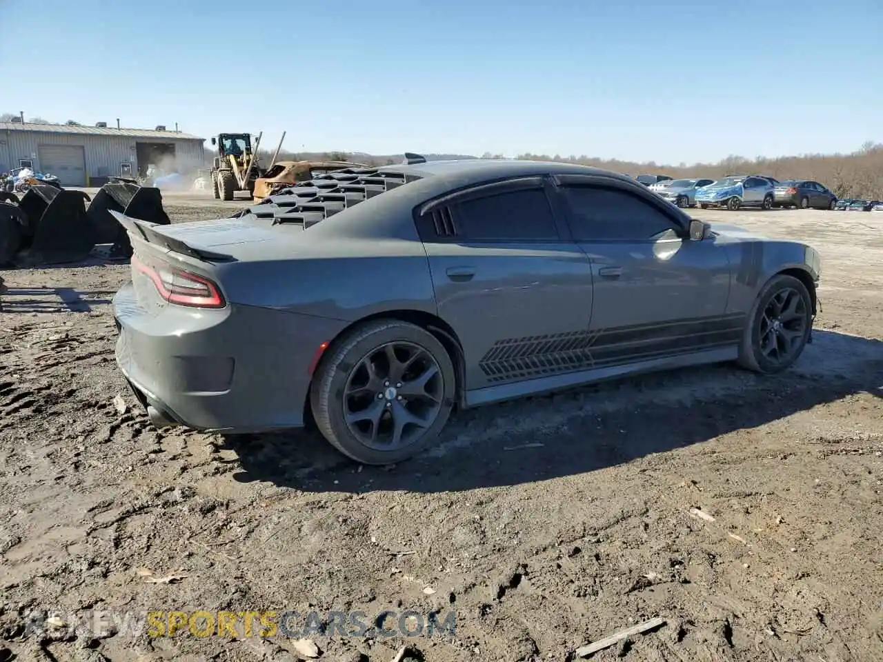 3 Photograph of a damaged car 2C3CDXHG6KH583995 DODGE CHARGER 2019