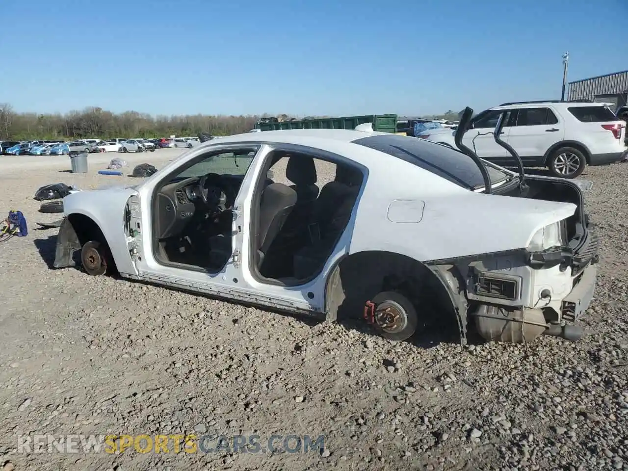 2 Photograph of a damaged car 2C3CDXHG6KH686396 DODGE CHARGER 2019