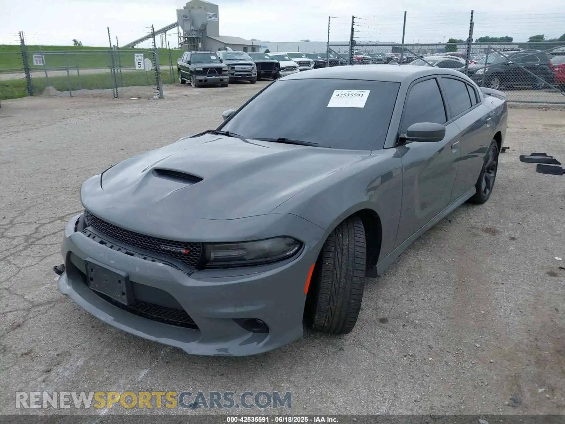 2 Photograph of a damaged car 2C3CDXHG7KH598876 DODGE CHARGER 2019