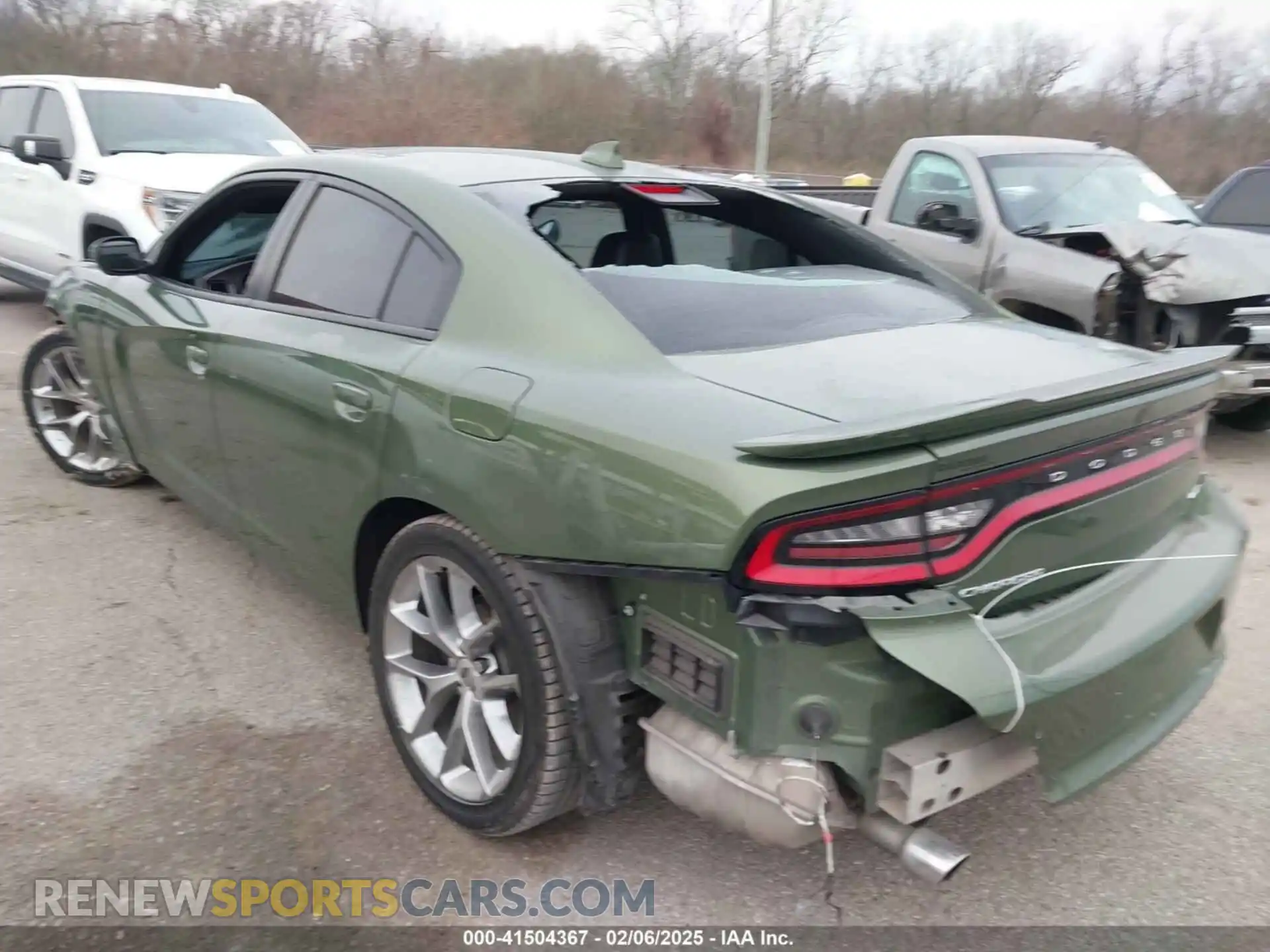 3 Photograph of a damaged car 2C3CDXHG7KH619502 DODGE CHARGER 2019