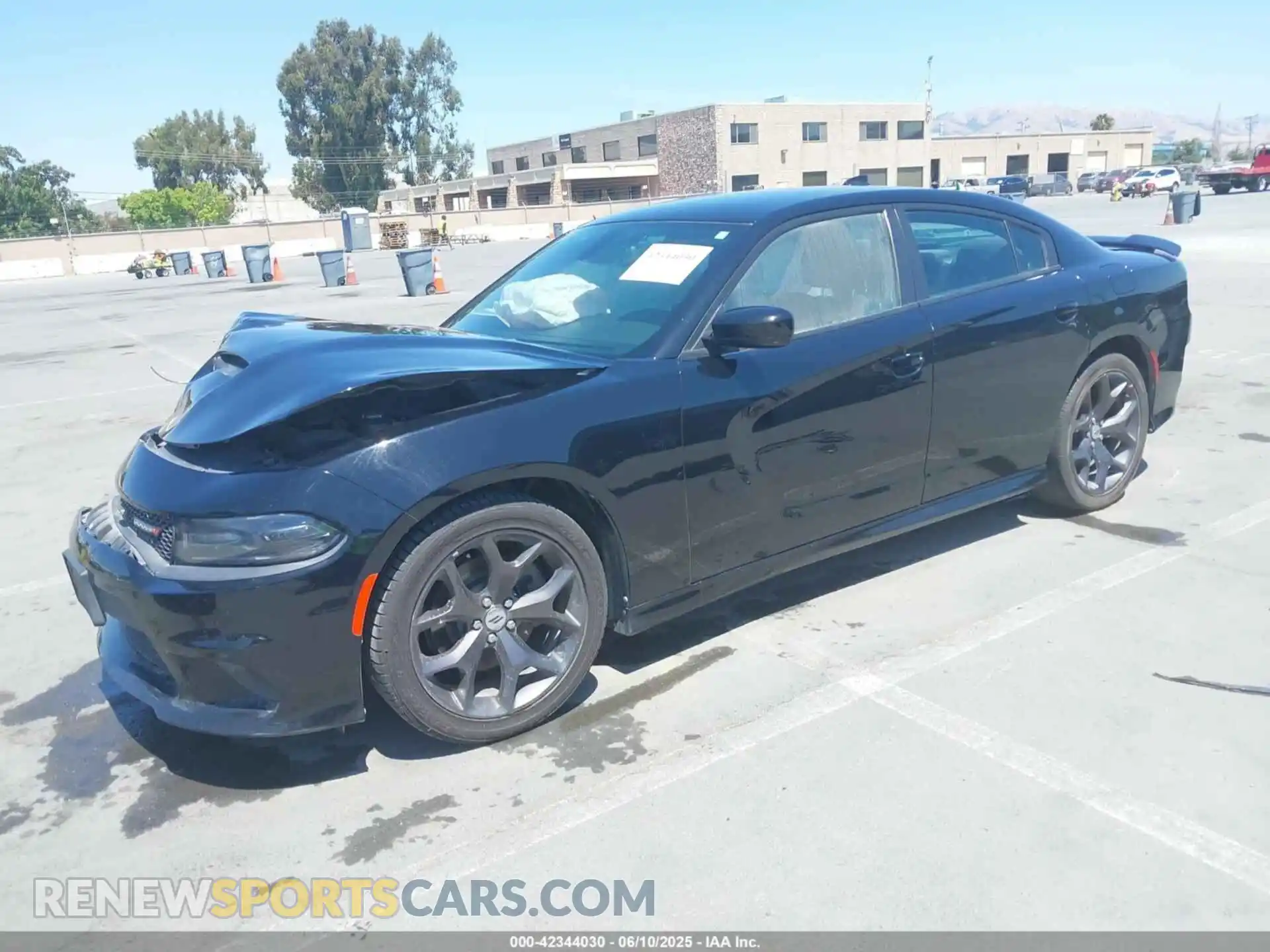 2 Photograph of a damaged car 2C3CDXHG7KH676654 DODGE CHARGER 2019
