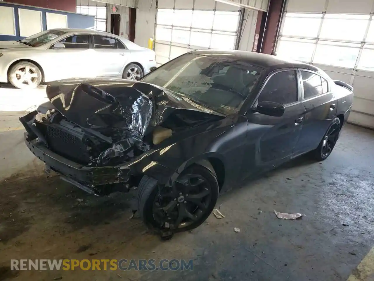 1 Photograph of a damaged car 2C3CDXHG7KH691896 DODGE CHARGER 2019