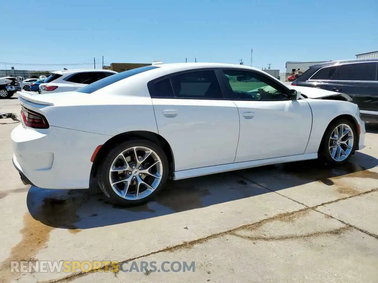 3 Photograph of a damaged car 2C3CDXHG7KH706610 DODGE CHARGER 2019
