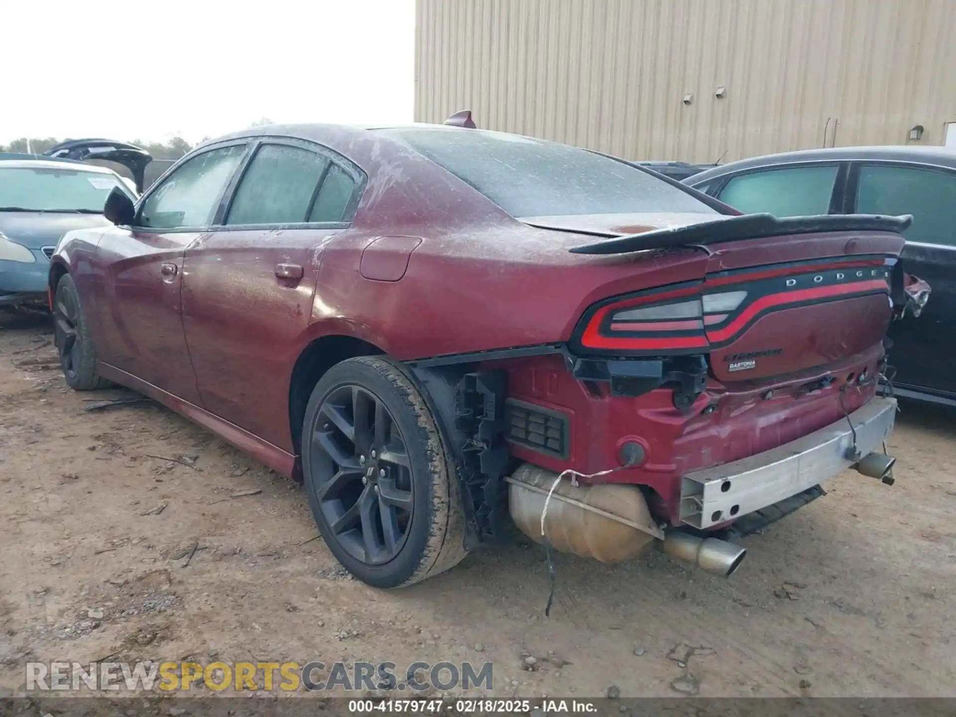 3 Photograph of a damaged car 2C3CDXHG8KH544857 DODGE CHARGER 2019