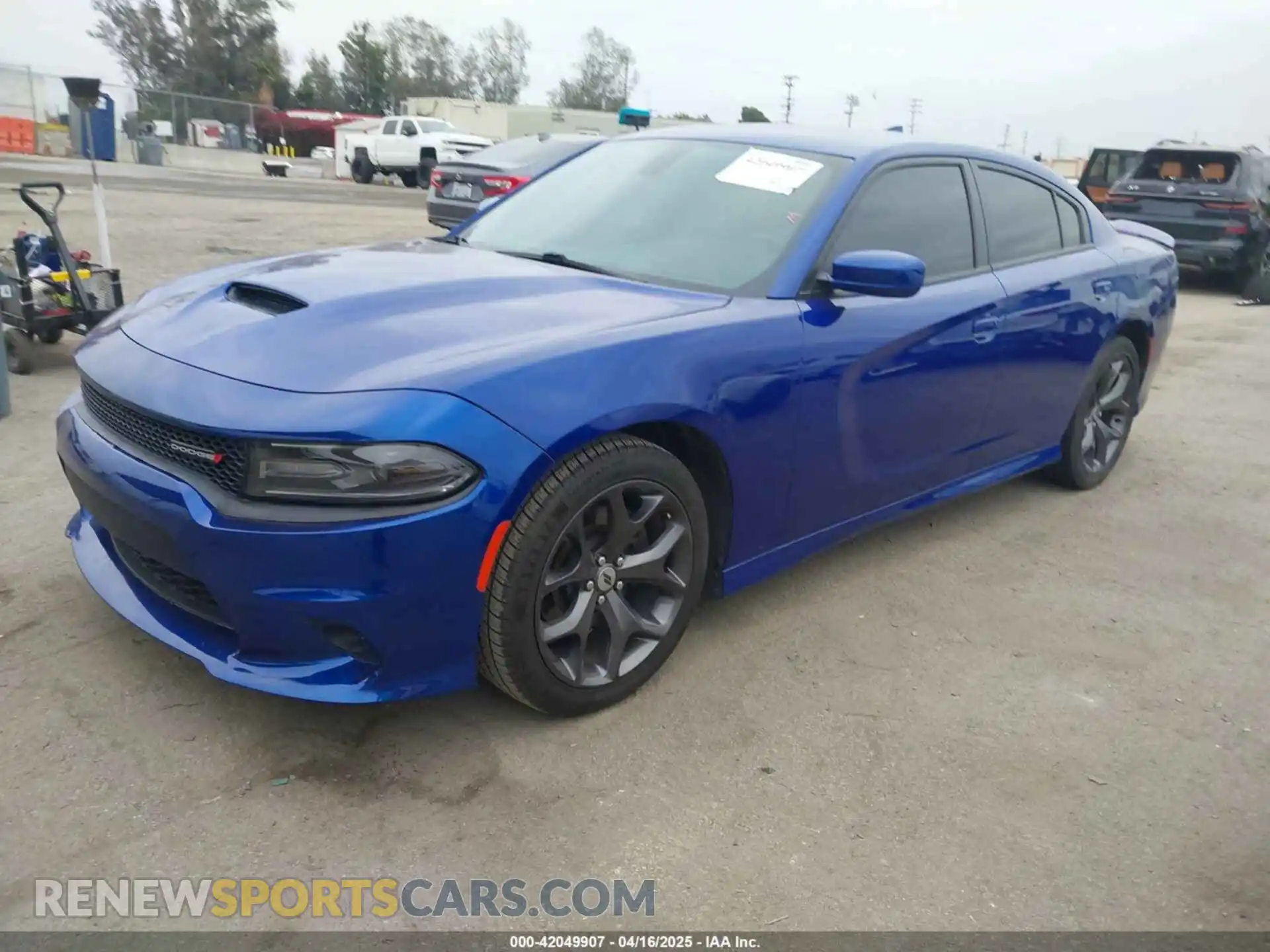 2 Photograph of a damaged car 2C3CDXHG8KH558676 DODGE CHARGER 2019