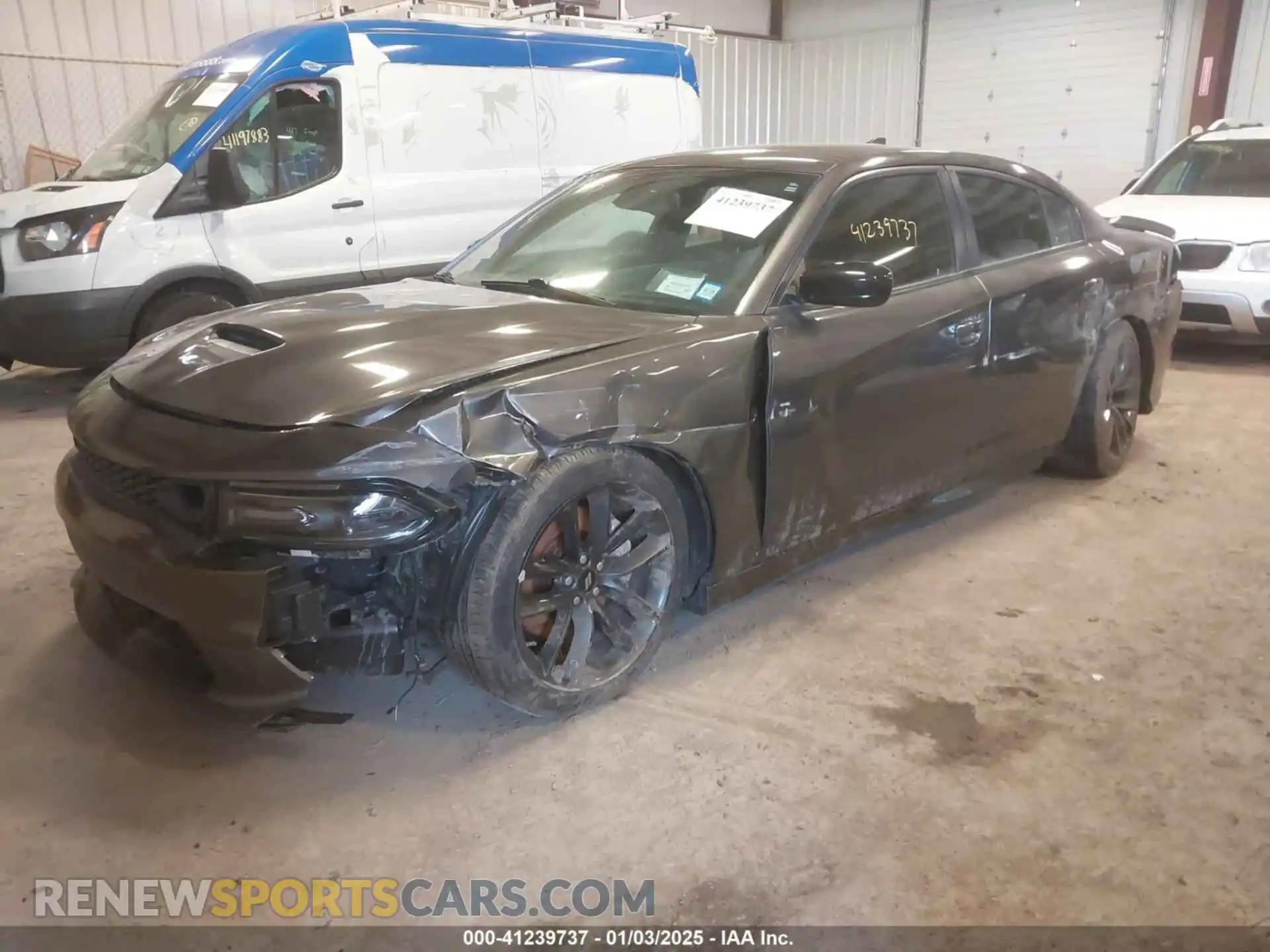 2 Photograph of a damaged car 2C3CDXHG8KH597686 DODGE CHARGER 2019