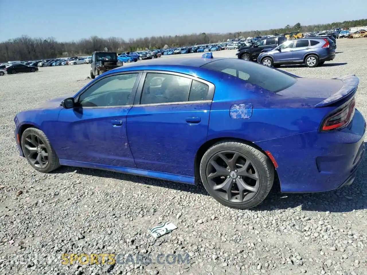 2 Photograph of a damaged car 2C3CDXHG8KH658647 DODGE CHARGER 2019