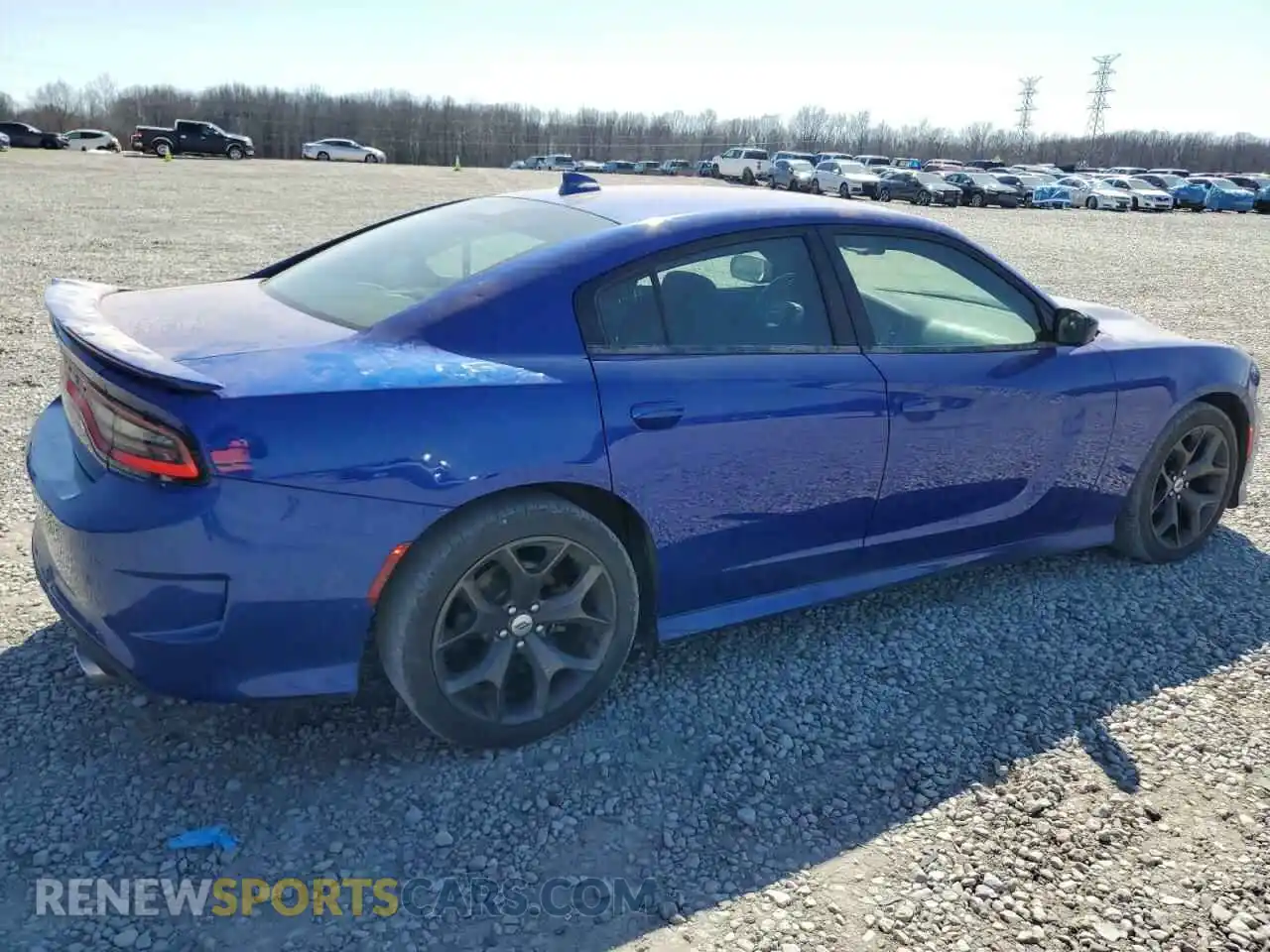 3 Photograph of a damaged car 2C3CDXHG8KH658647 DODGE CHARGER 2019