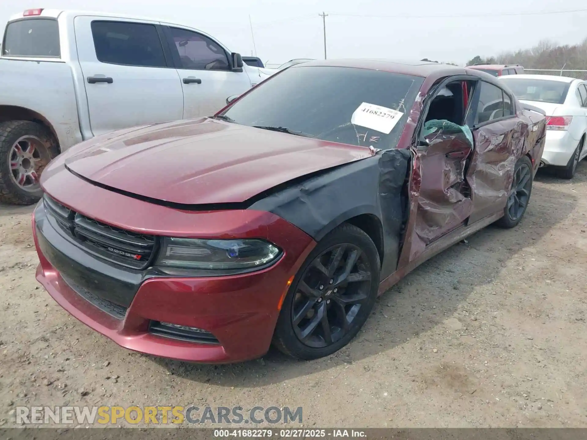 2 Photograph of a damaged car 2C3CDXHG8KH716420 DODGE CHARGER 2019