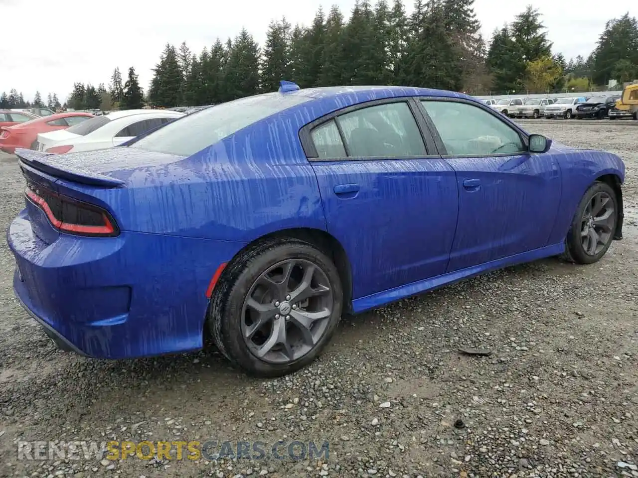3 Photograph of a damaged car 2C3CDXHG9KH612745 DODGE CHARGER 2019