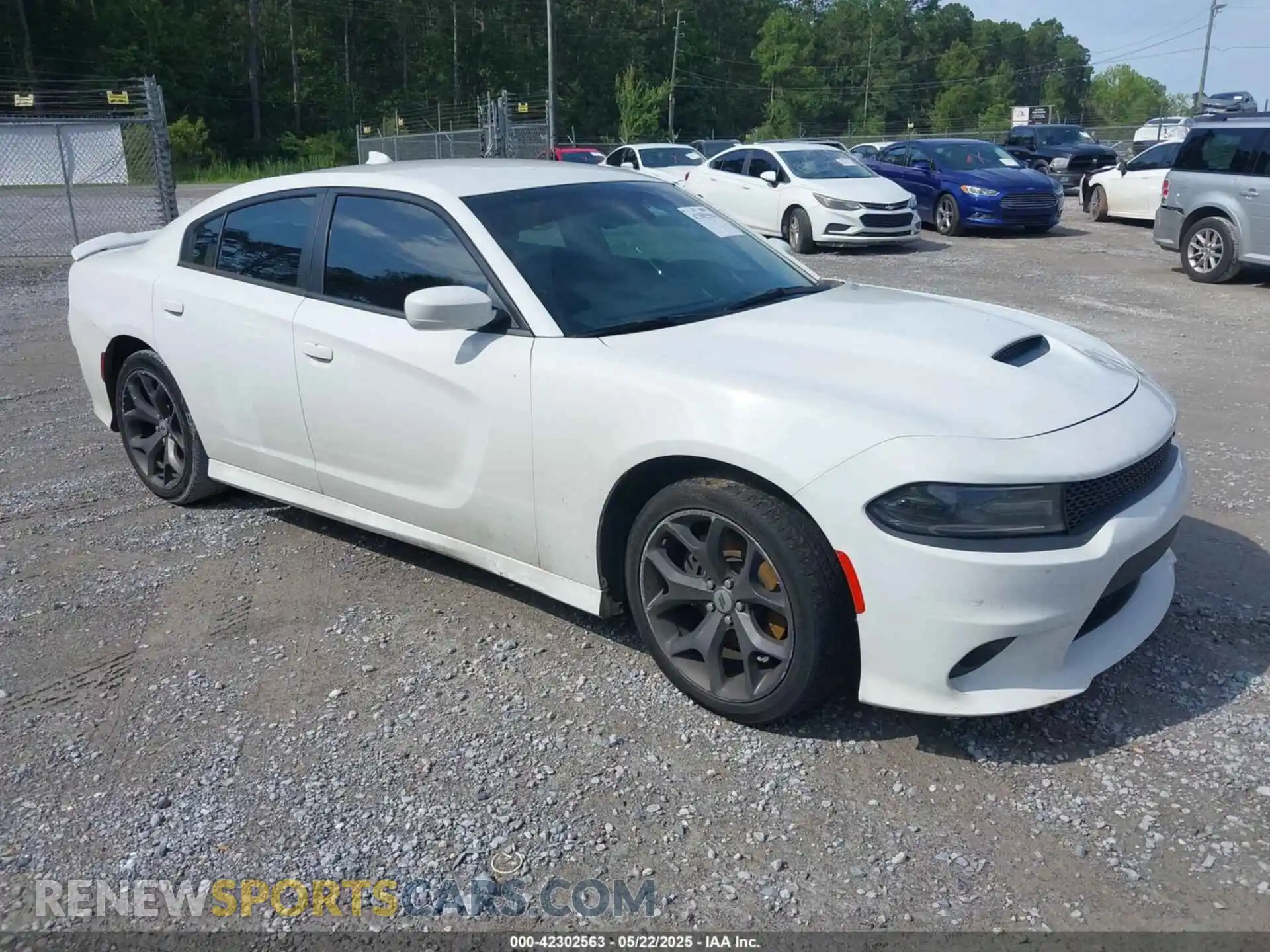 1 Photograph of a damaged car 2C3CDXHG9KH646796 DODGE CHARGER 2019