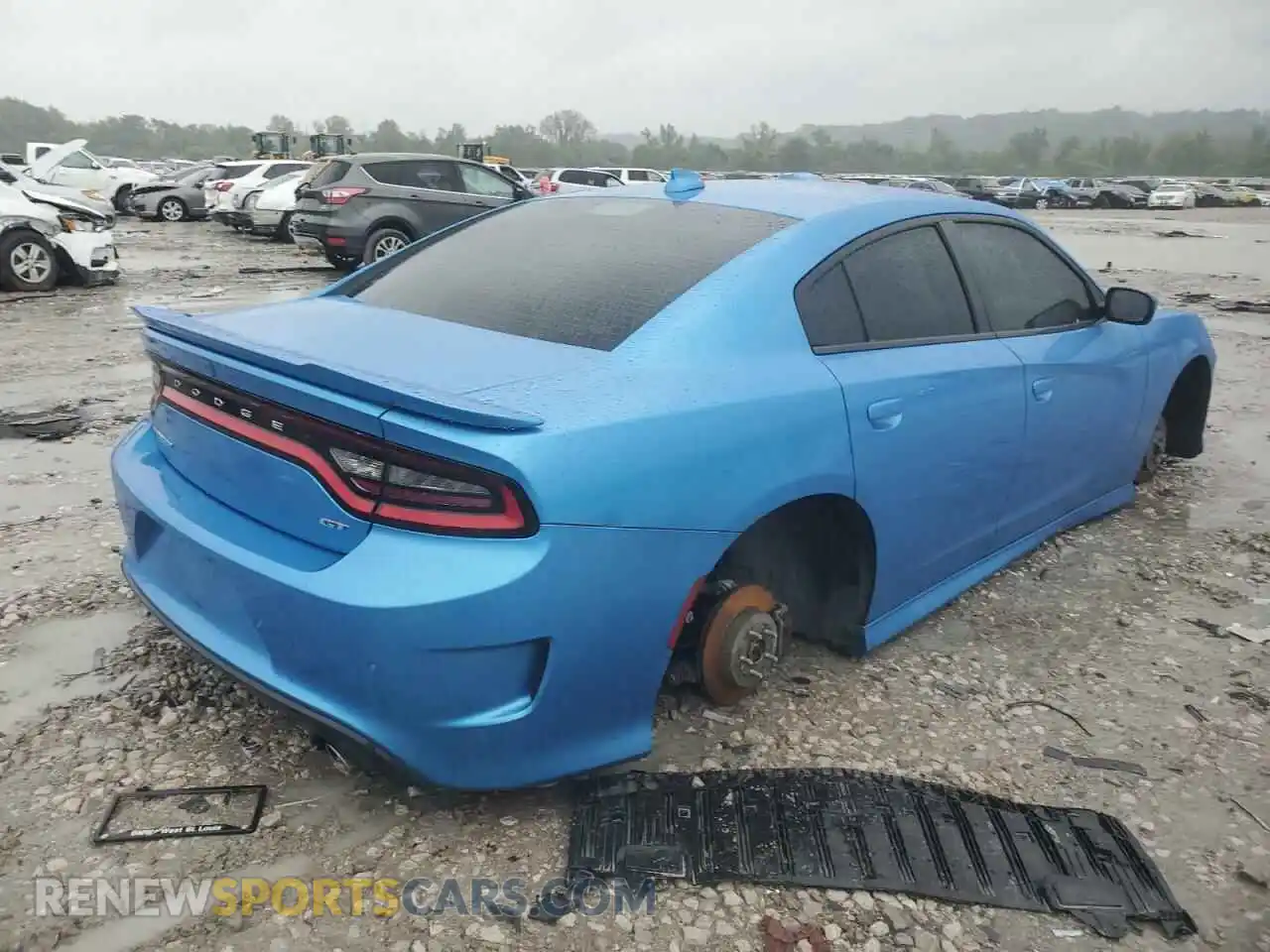 3 Photograph of a damaged car 2C3CDXHGXKH519913 DODGE CHARGER 2019