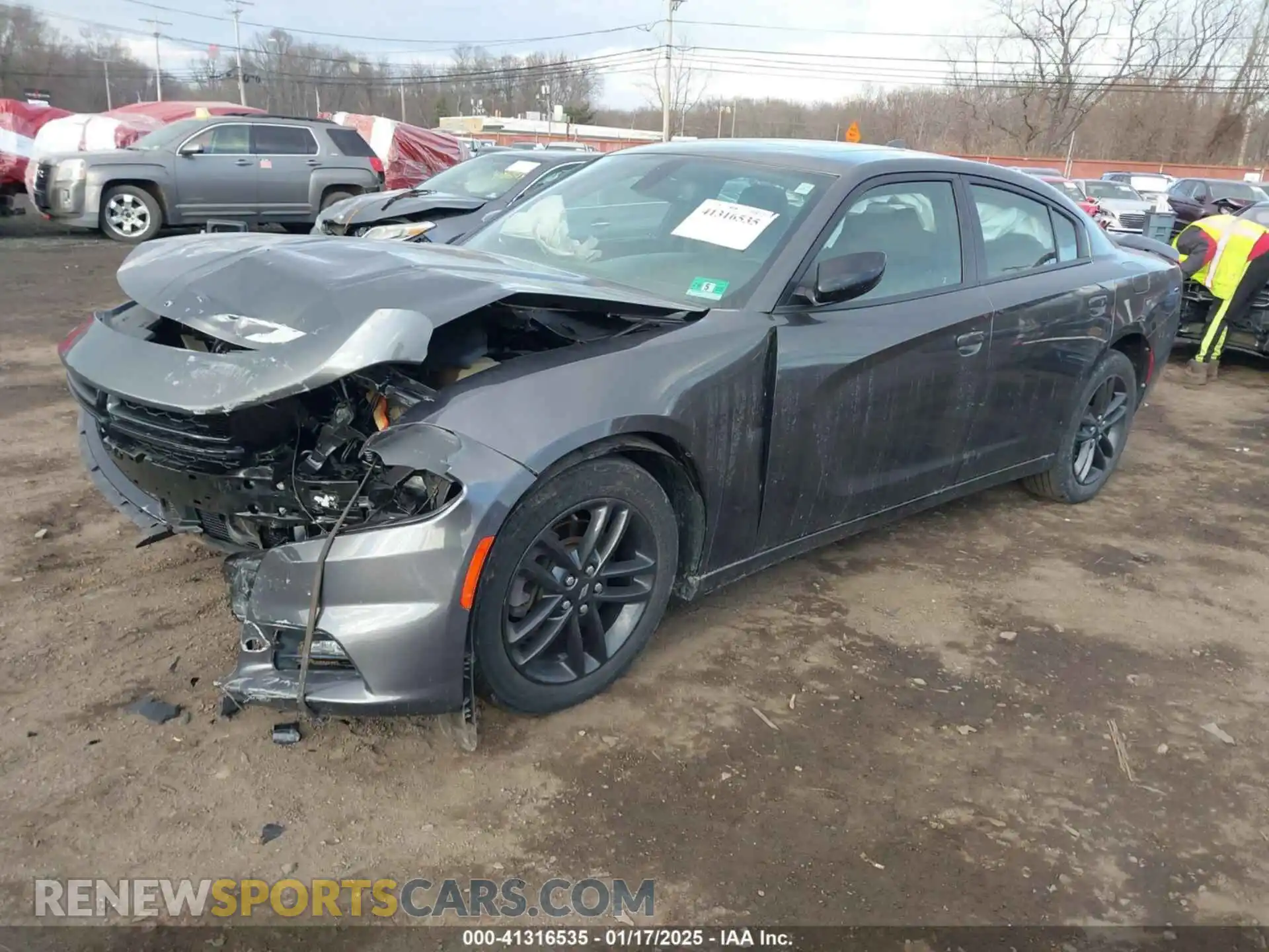 2 Photograph of a damaged car 2C3CDXJG0KH547794 DODGE CHARGER 2019