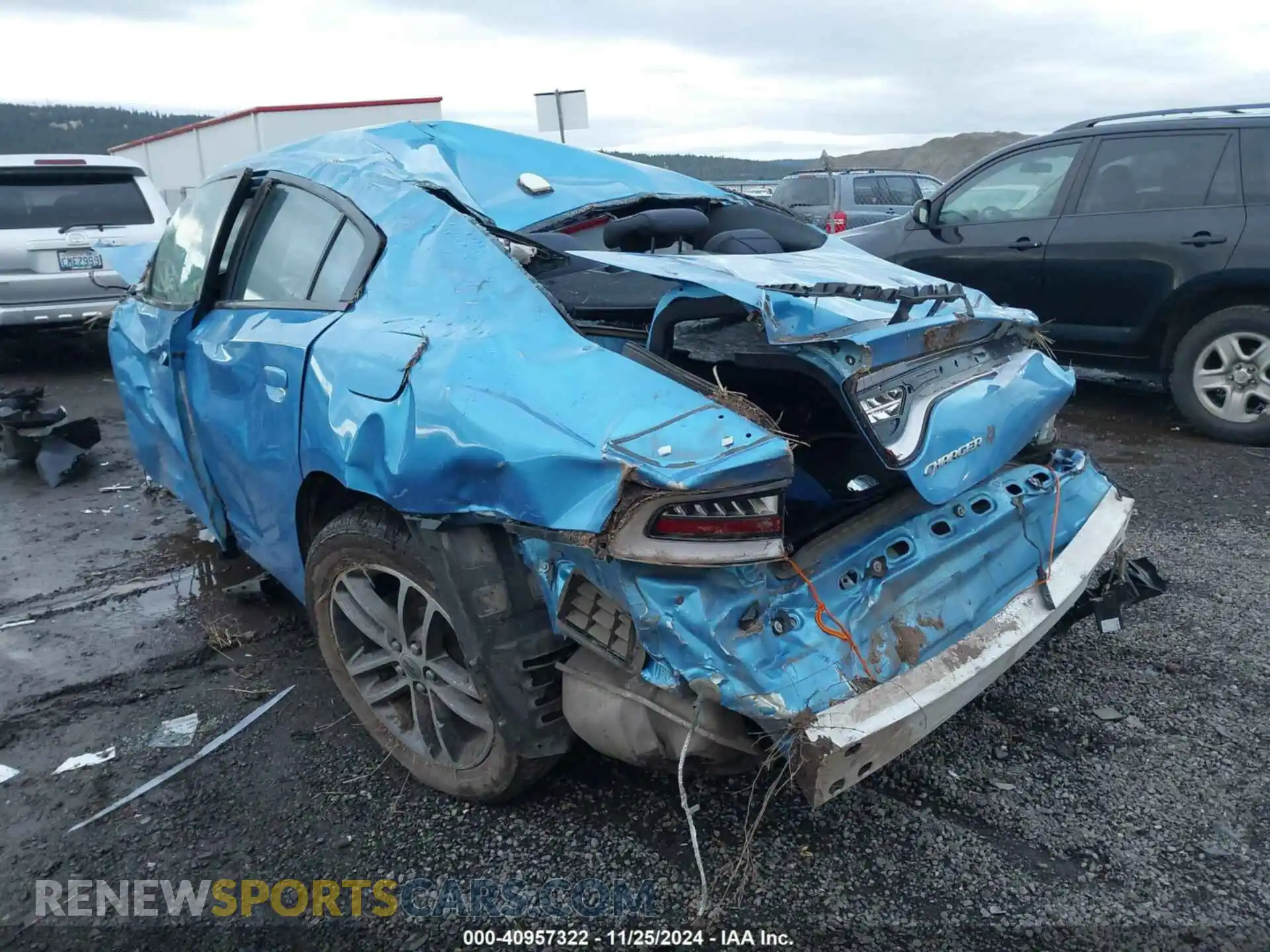 3 Photograph of a damaged car 2C3CDXJG3KH577338 DODGE CHARGER 2019