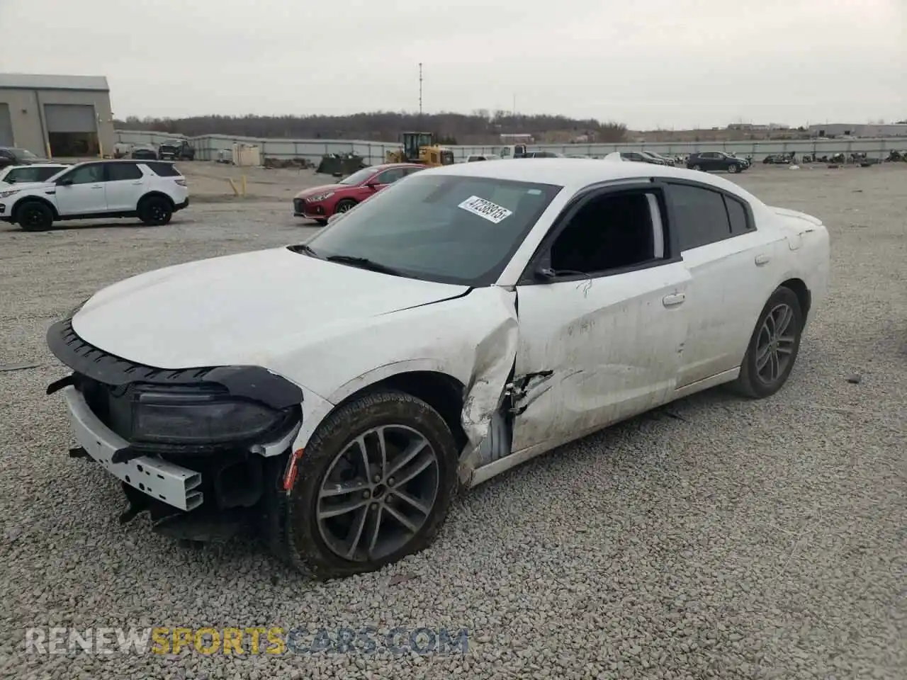 1 Photograph of a damaged car 2C3CDXJG3KH758049 DODGE CHARGER 2019
