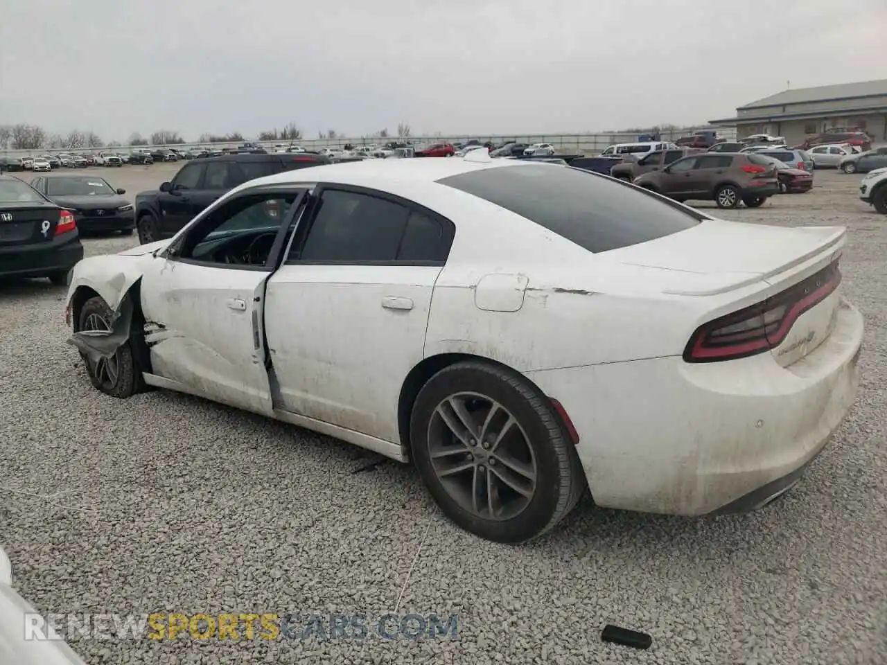 2 Photograph of a damaged car 2C3CDXJG3KH758049 DODGE CHARGER 2019