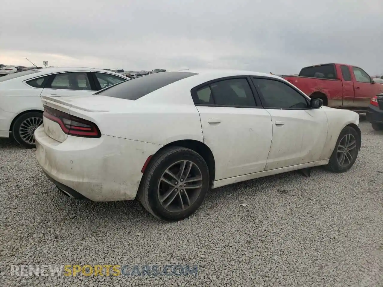 3 Photograph of a damaged car 2C3CDXJG3KH758049 DODGE CHARGER 2019