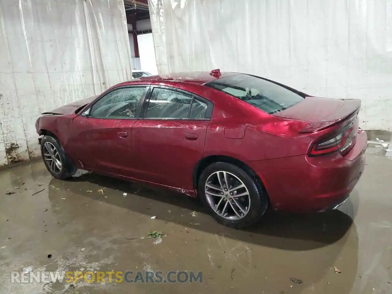 2 Photograph of a damaged car 2C3CDXJGXKH534504 DODGE CHARGER 2019