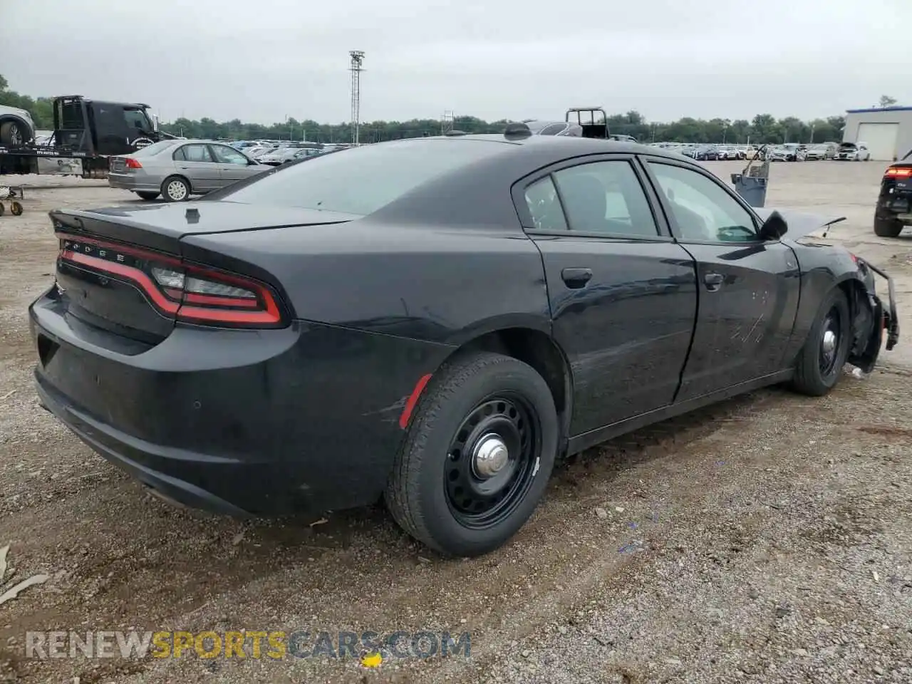 3 Photograph of a damaged car 2C3CDXKT1KH738538 DODGE CHARGER 2019