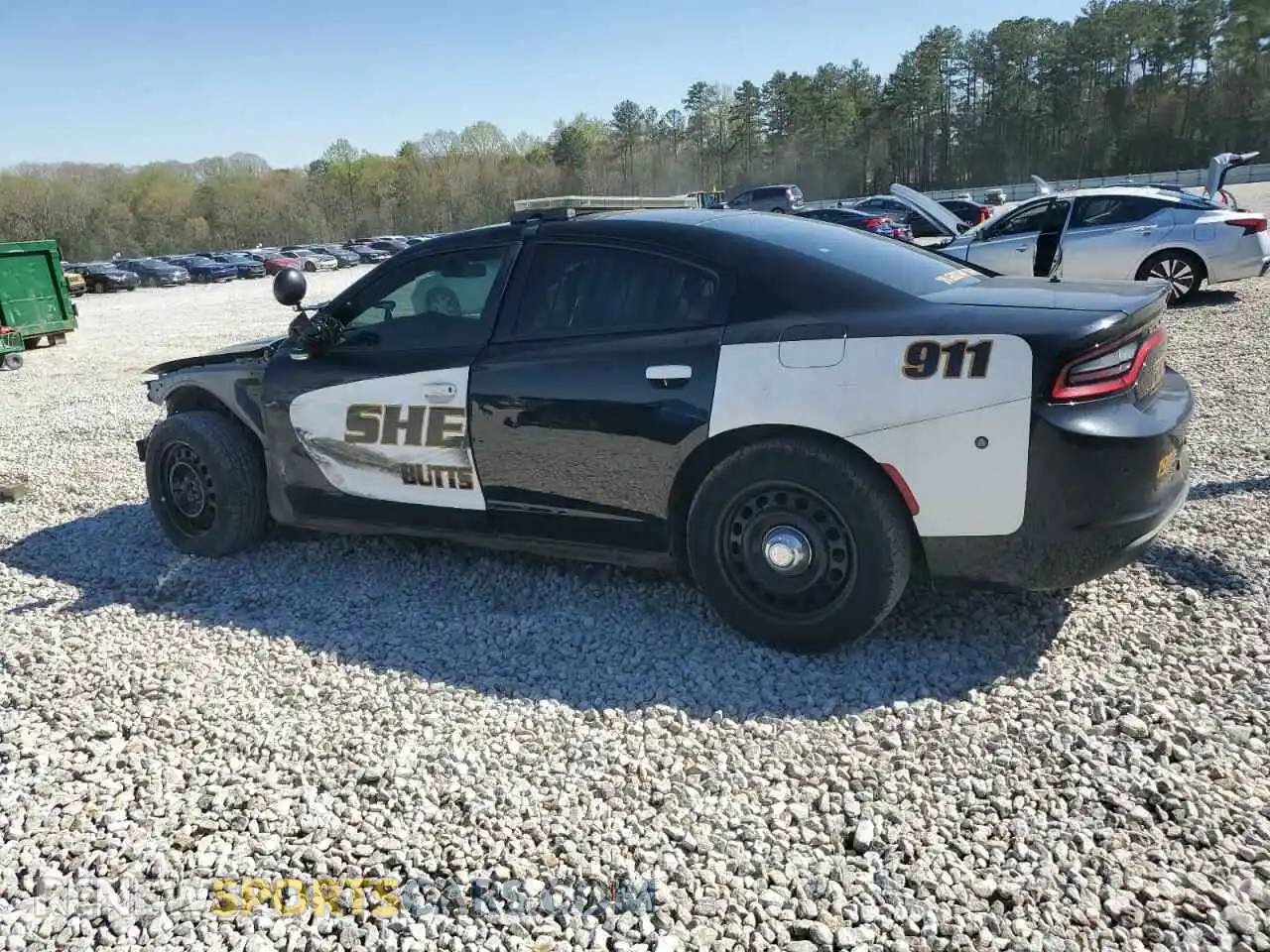 2 Photograph of a damaged car 2C3CDXKT3KH743076 DODGE CHARGER 2019