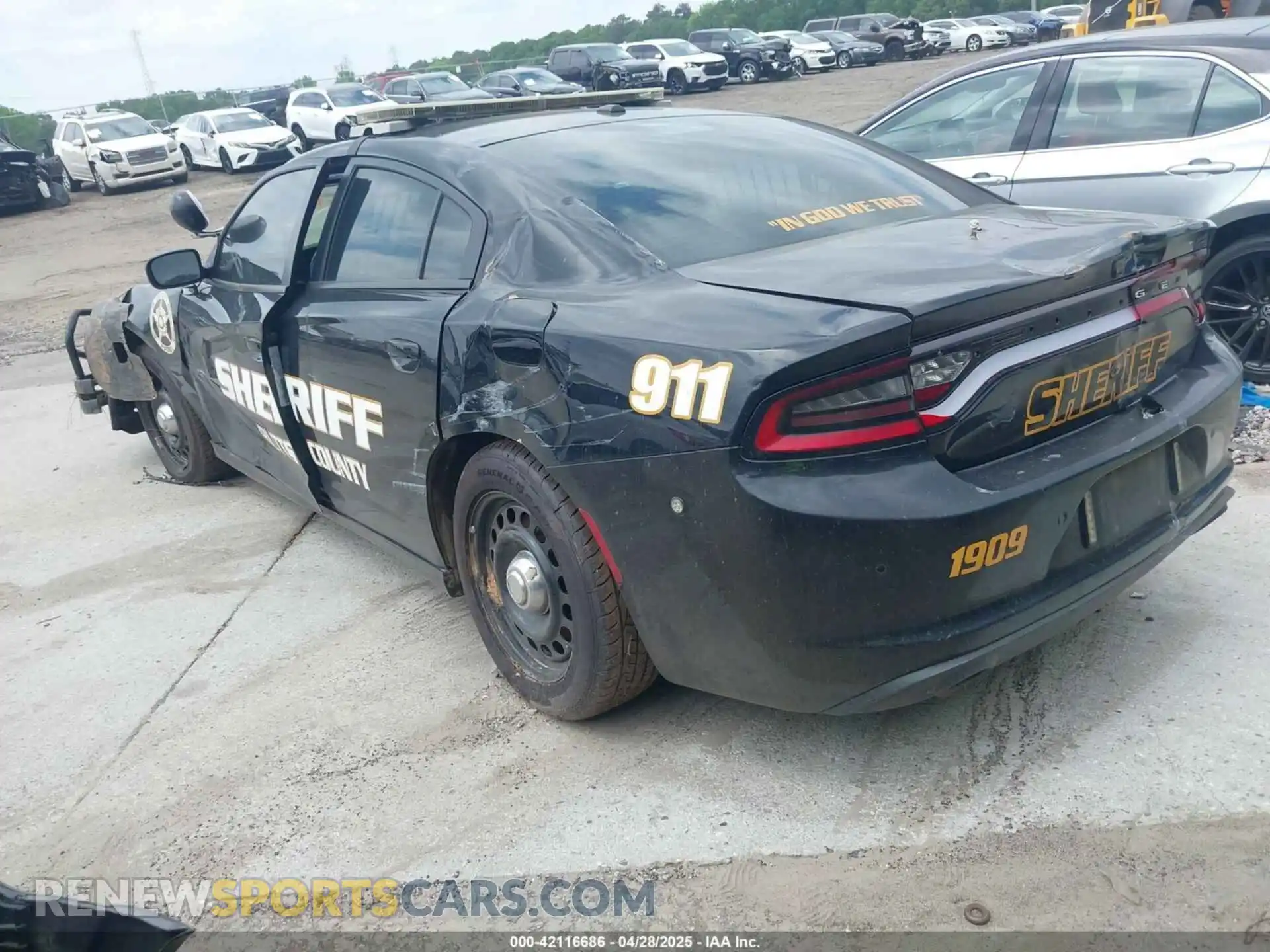 3 Photograph of a damaged car 2C3CDXKT5KH743080 DODGE CHARGER 2019