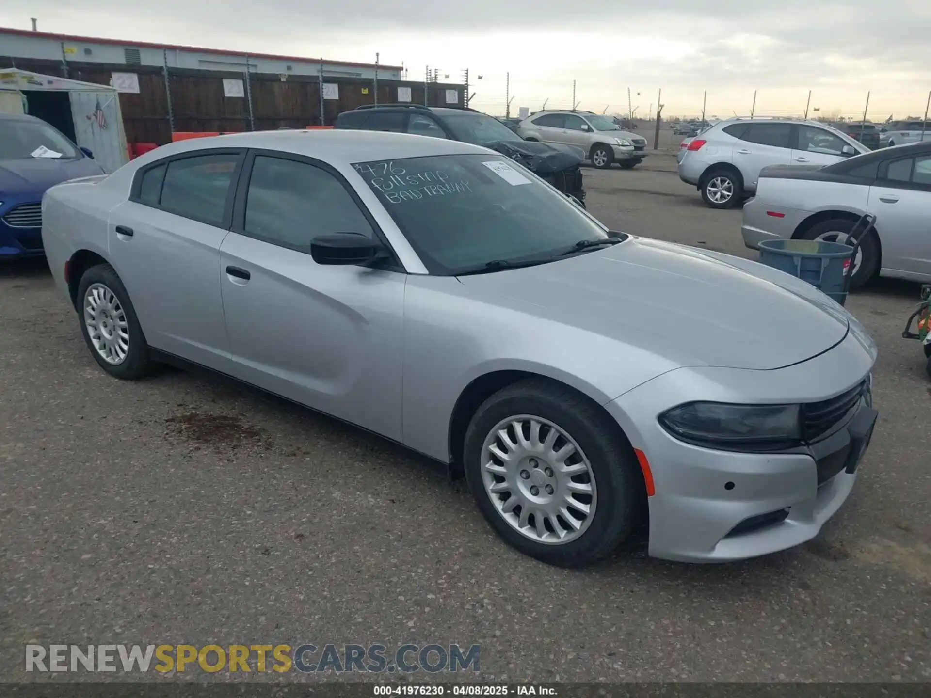 1 Photograph of a damaged car 2C3CDXKT6KH647846 DODGE CHARGER 2019