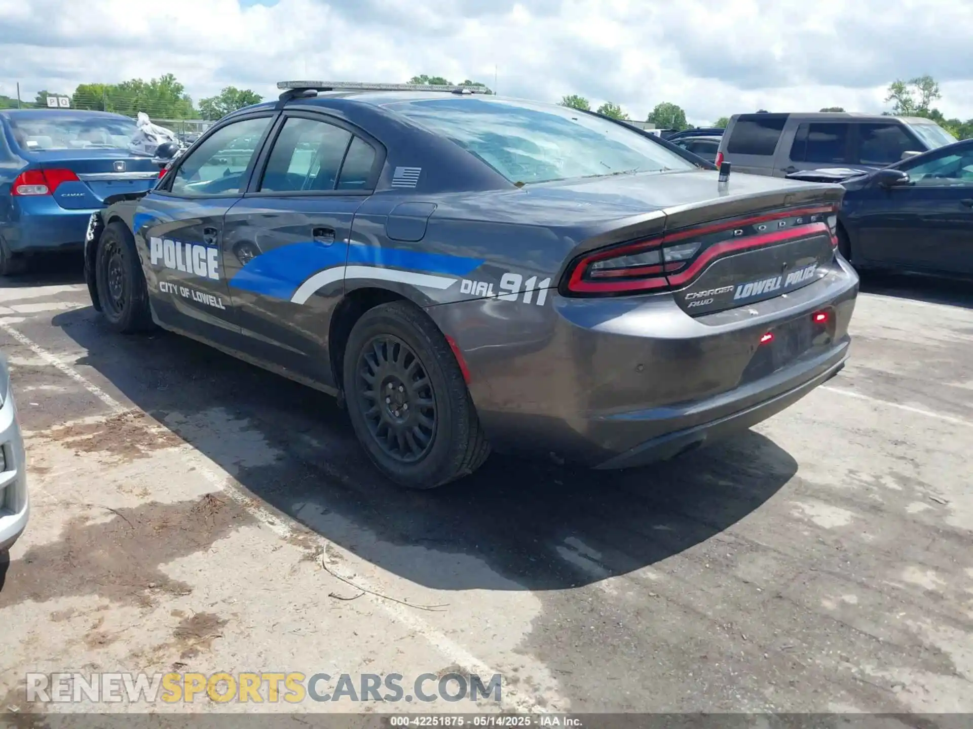 3 Photograph of a damaged car 2C3CDXKT6KH749633 DODGE CHARGER 2019
