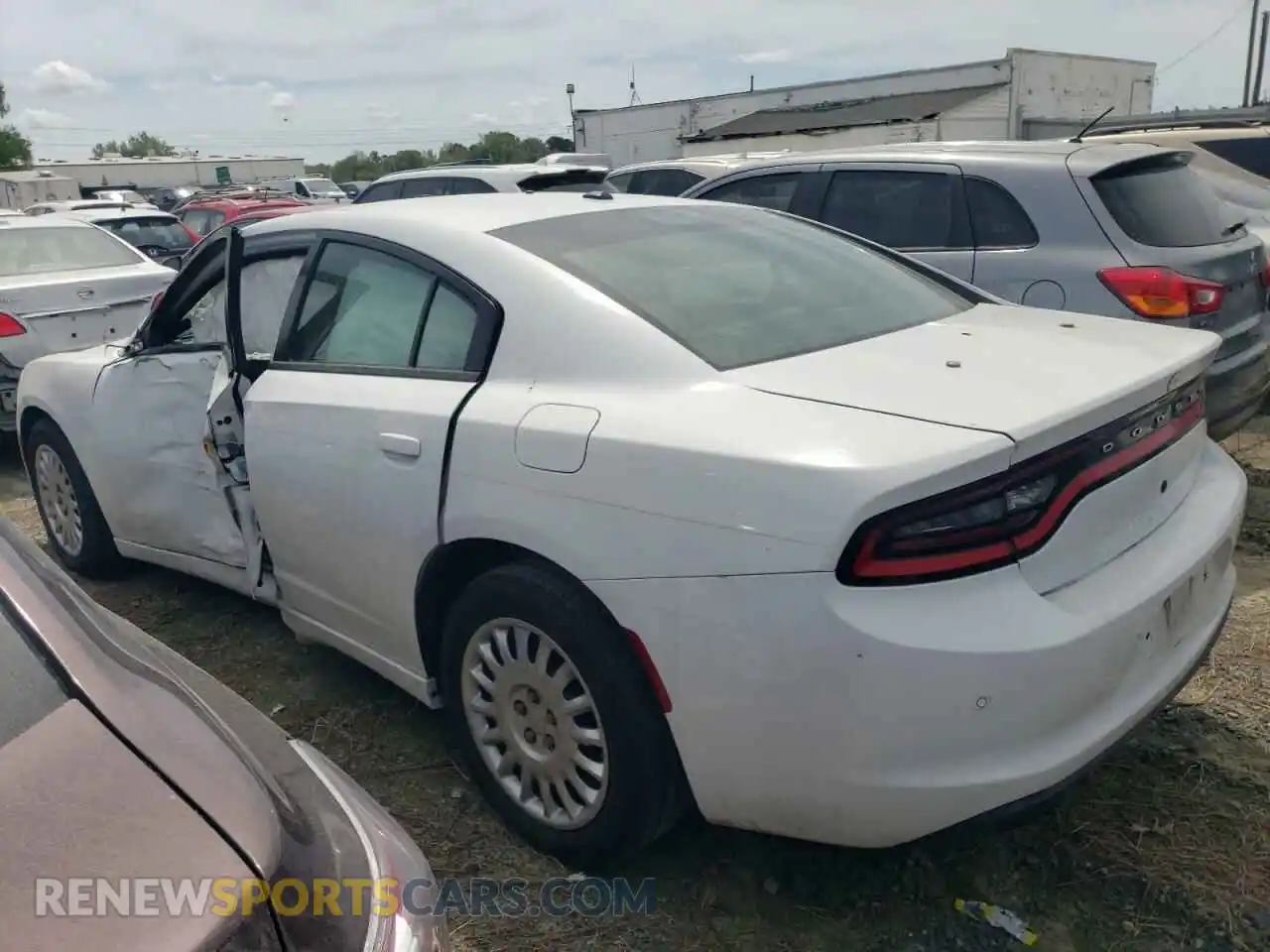 2 Photograph of a damaged car 2C3CDXKT8KH636802 DODGE CHARGER 2019