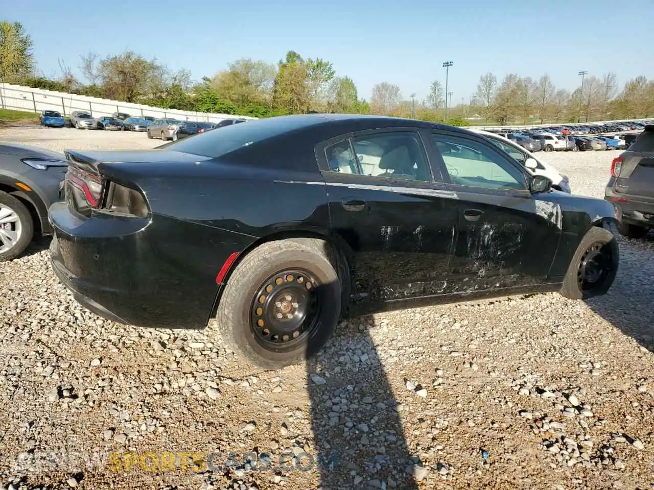 3 Photograph of a damaged car 2C3CDXKTXKH582032 DODGE CHARGER 2019