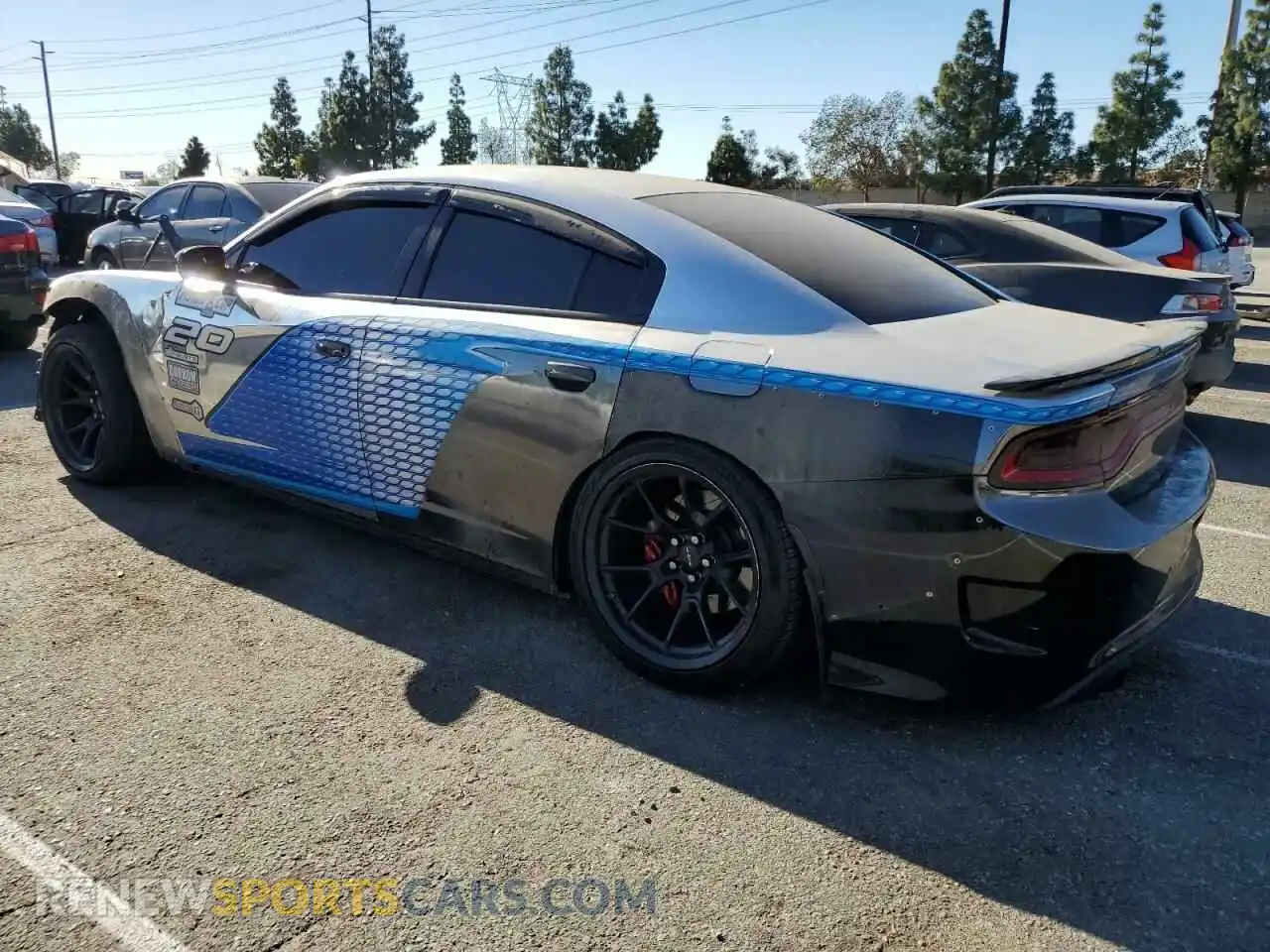 2 Photograph of a damaged car 2C3CDXL92KH692818 DODGE CHARGER 2019