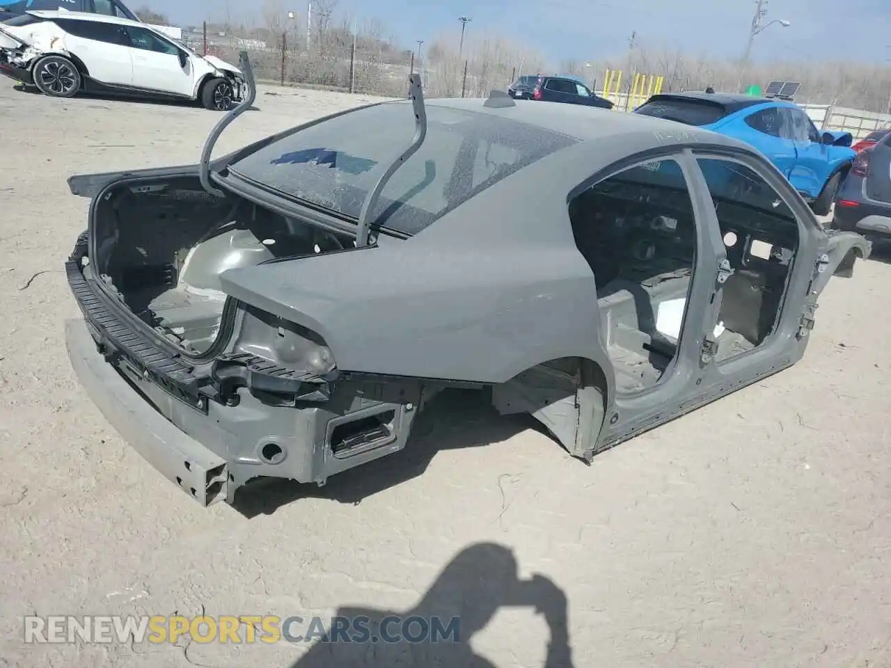 3 Photograph of a damaged car 2C3CDXL98KH721478 DODGE CHARGER 2019