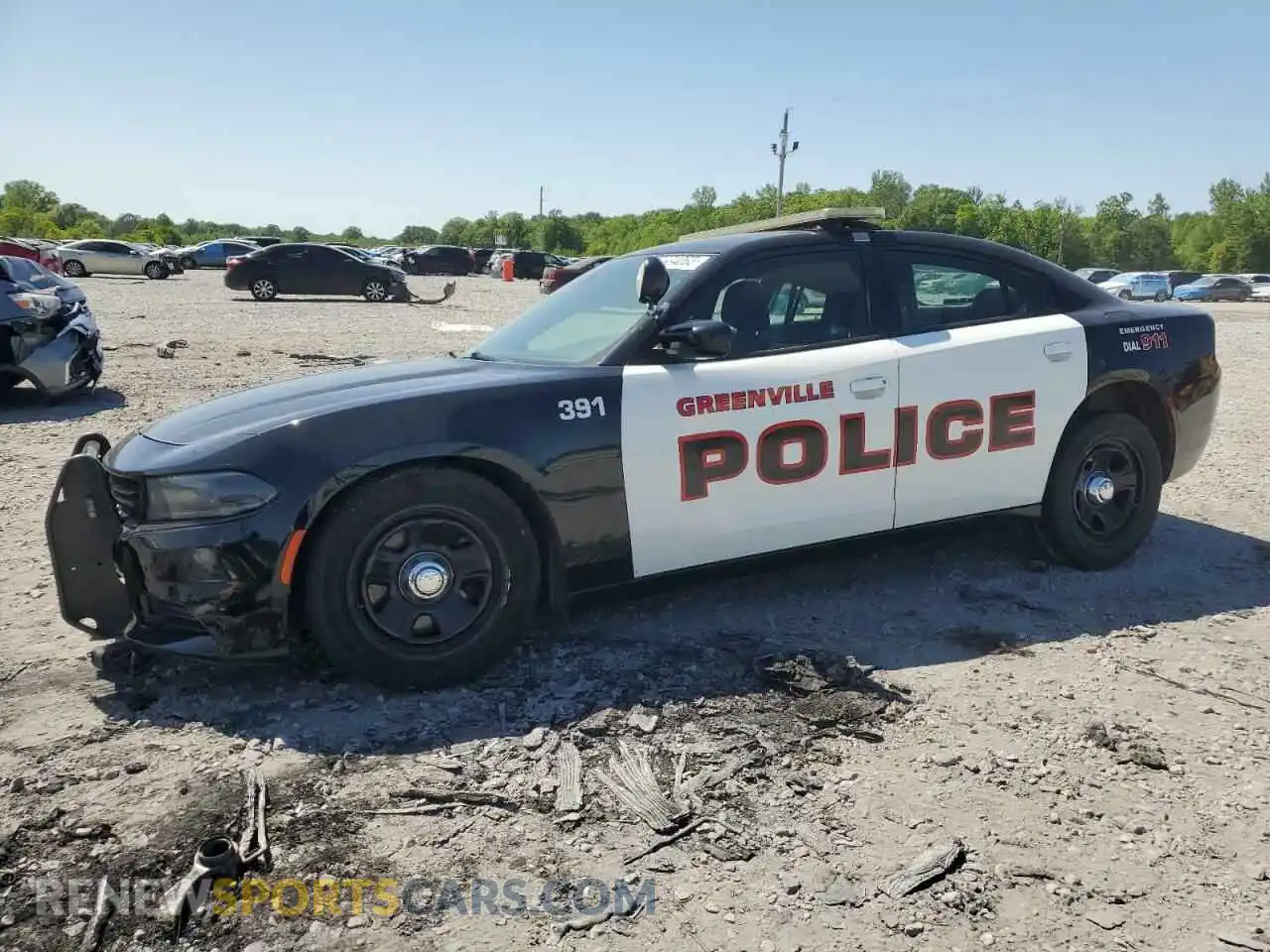 1 Photograph of a damaged car 2C3CDXAG1LH140911 DODGE CHARGER 2020