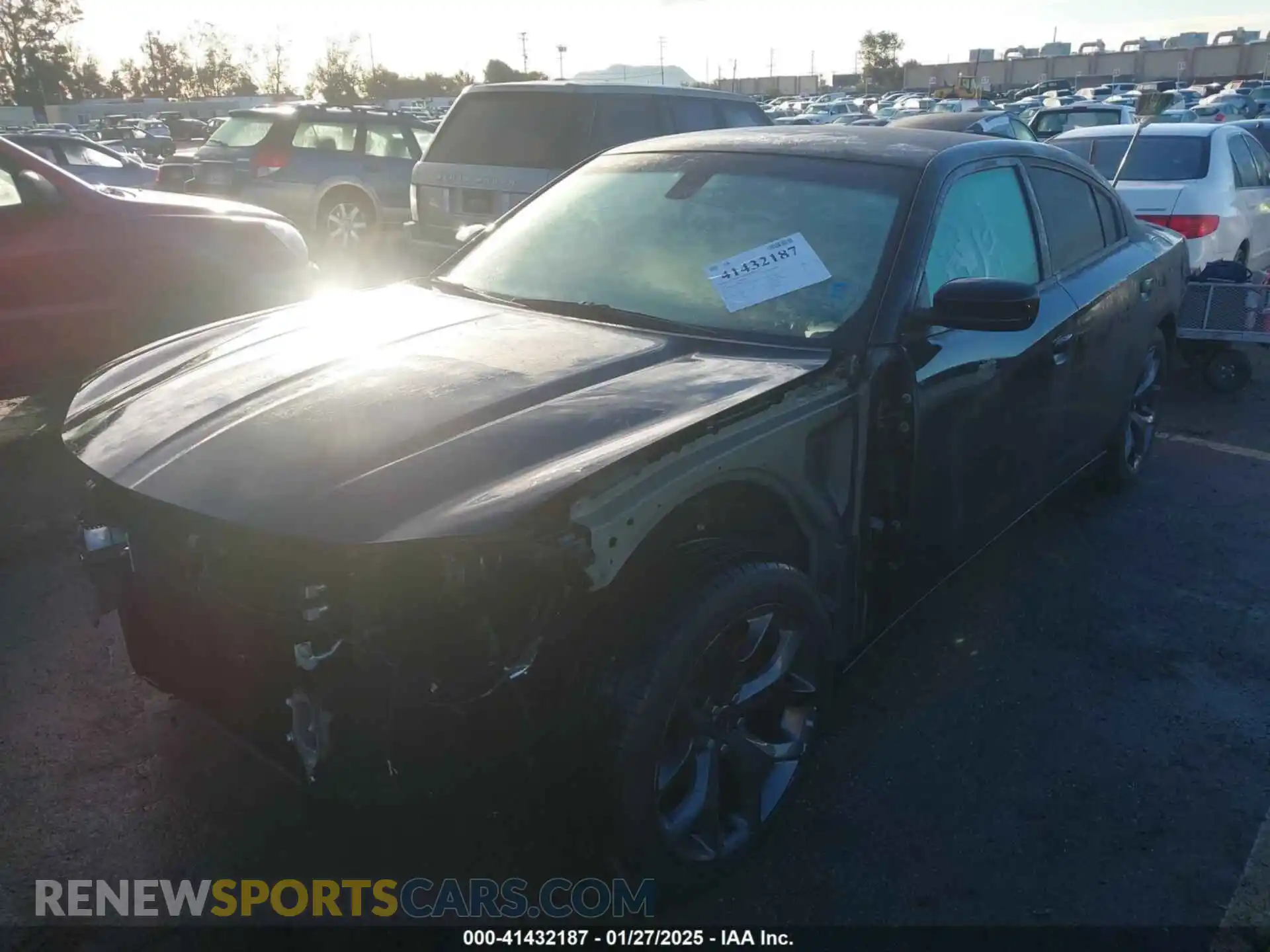 2 Photograph of a damaged car 2C3CDXBG0LH123712 DODGE CHARGER 2020