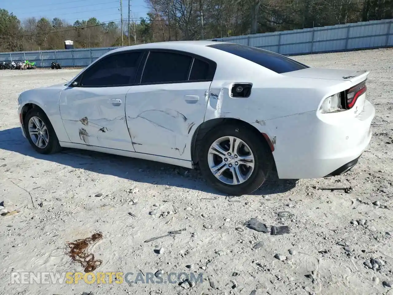 2 Photograph of a damaged car 2C3CDXBG0LH126755 DODGE CHARGER 2020