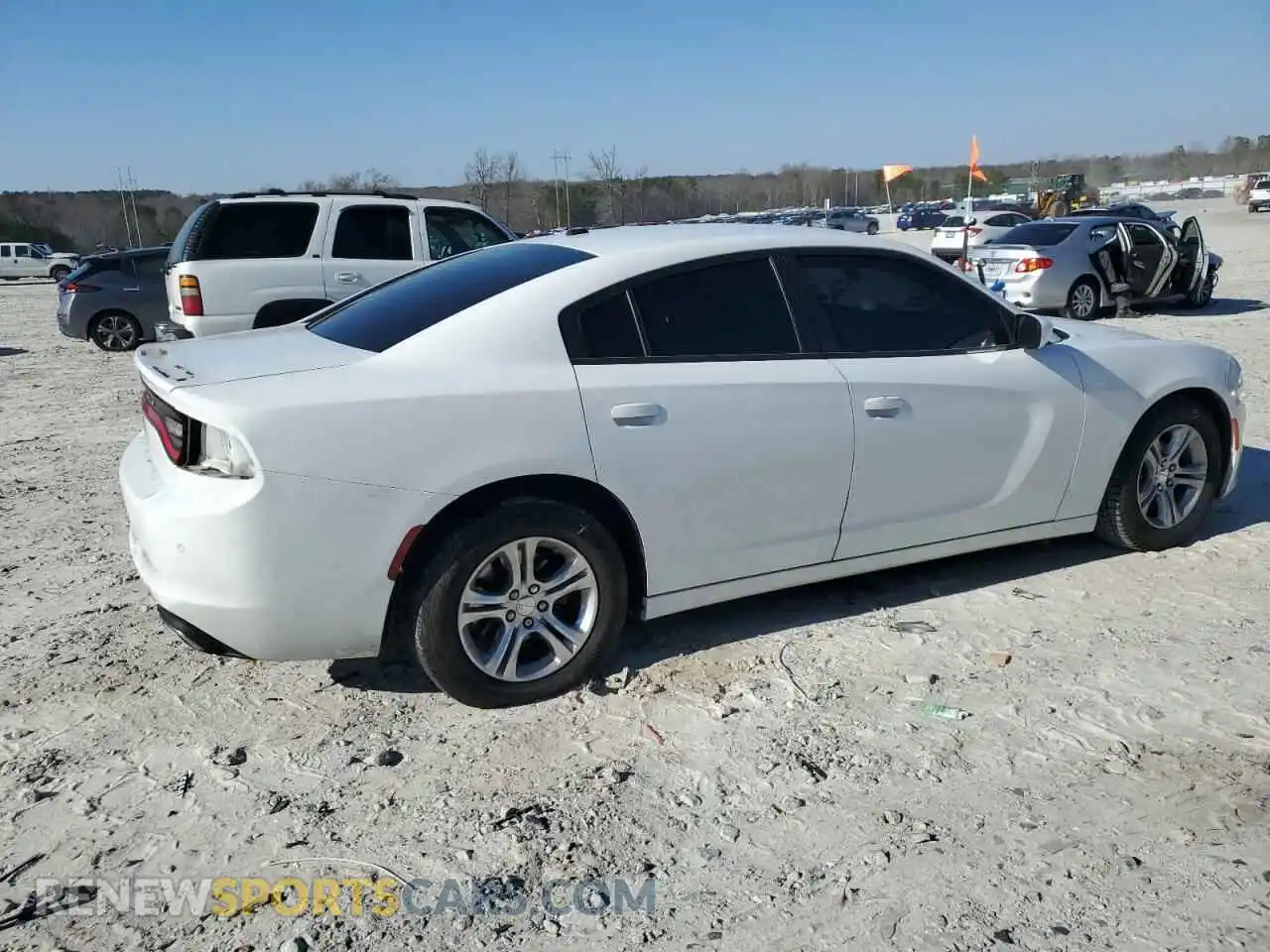 3 Photograph of a damaged car 2C3CDXBG0LH126755 DODGE CHARGER 2020