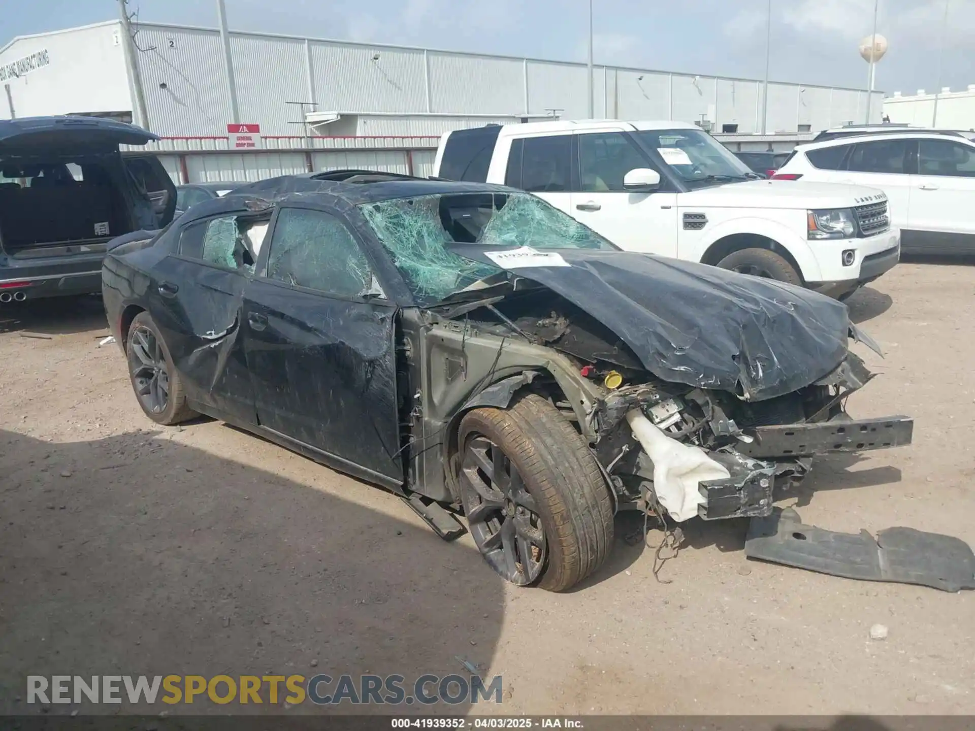 1 Photograph of a damaged car 2C3CDXBG0LH136363 DODGE CHARGER 2020