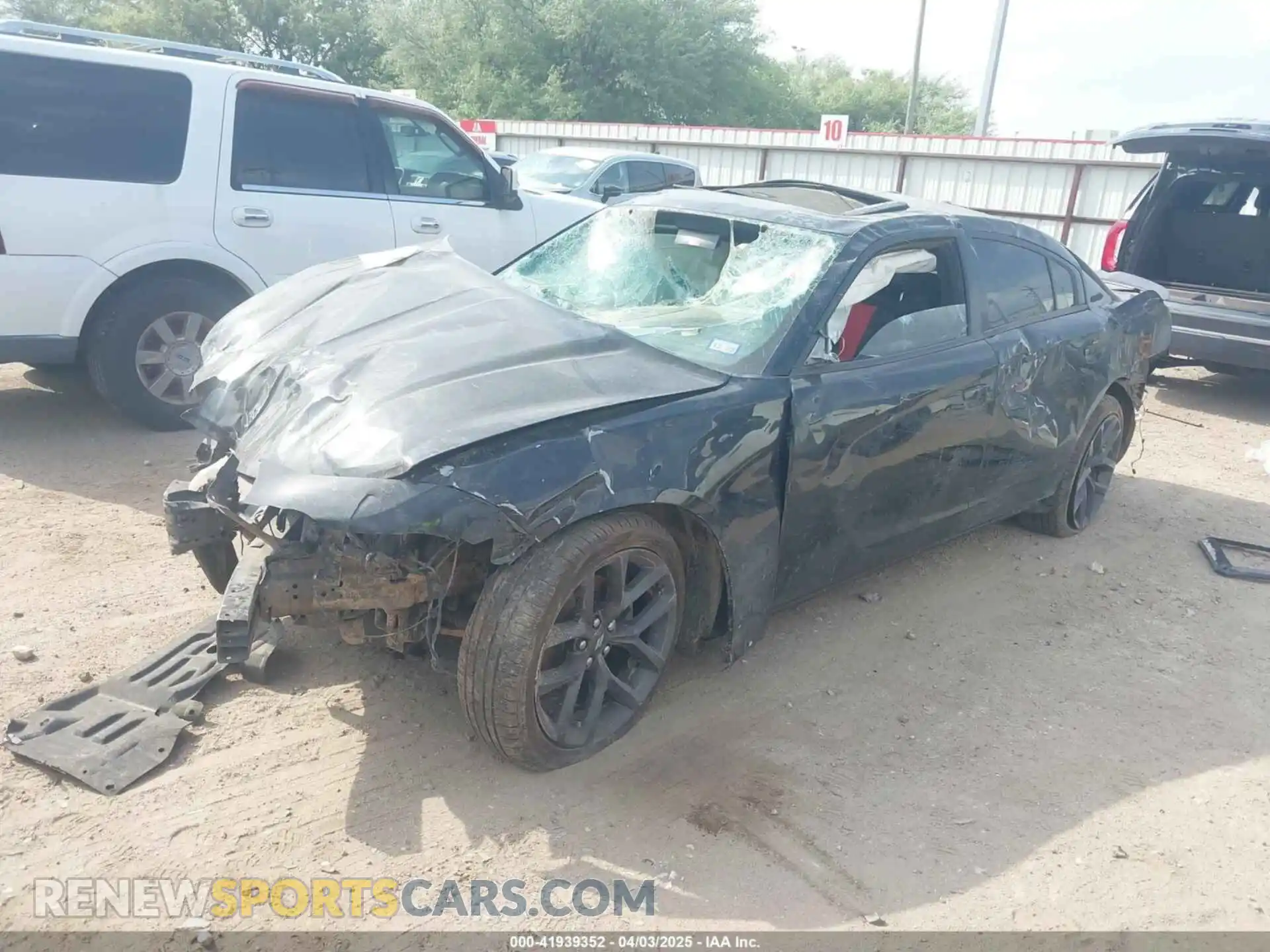 2 Photograph of a damaged car 2C3CDXBG0LH136363 DODGE CHARGER 2020