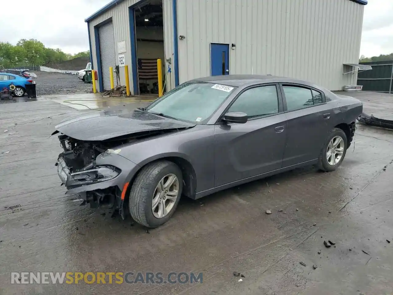 1 Photograph of a damaged car 2C3CDXBG0LH215824 DODGE CHARGER 2020